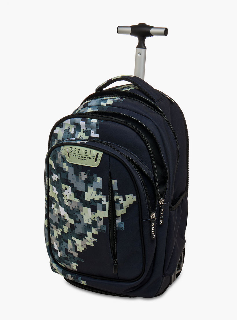شنطة ترولي للأولاد 8-13 سنة بمقبض قابل للسحب وتصميم الأشكال من سبيريت -school-bagsandbackpacks-trolleybags-image-15