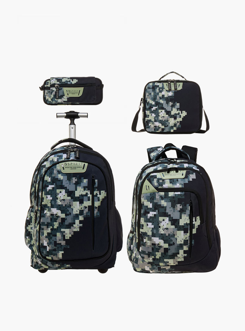 شنطة ترولي للأولاد 8-13 سنة بمقبض قابل للسحب وتصميم الأشكال من سبيريت -school-bagsandbackpacks-trolleybags-image-18