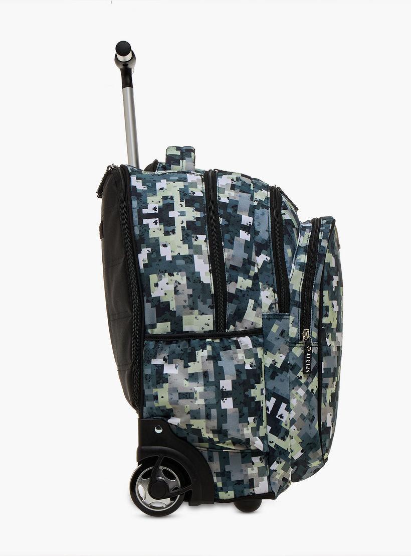 شنطة ترولي للأولاد 8-13 سنة بمقبض قابل للسحب وتصميم الأشكال من سبيريت -school-bagsandbackpacks-trolleybags-image-5