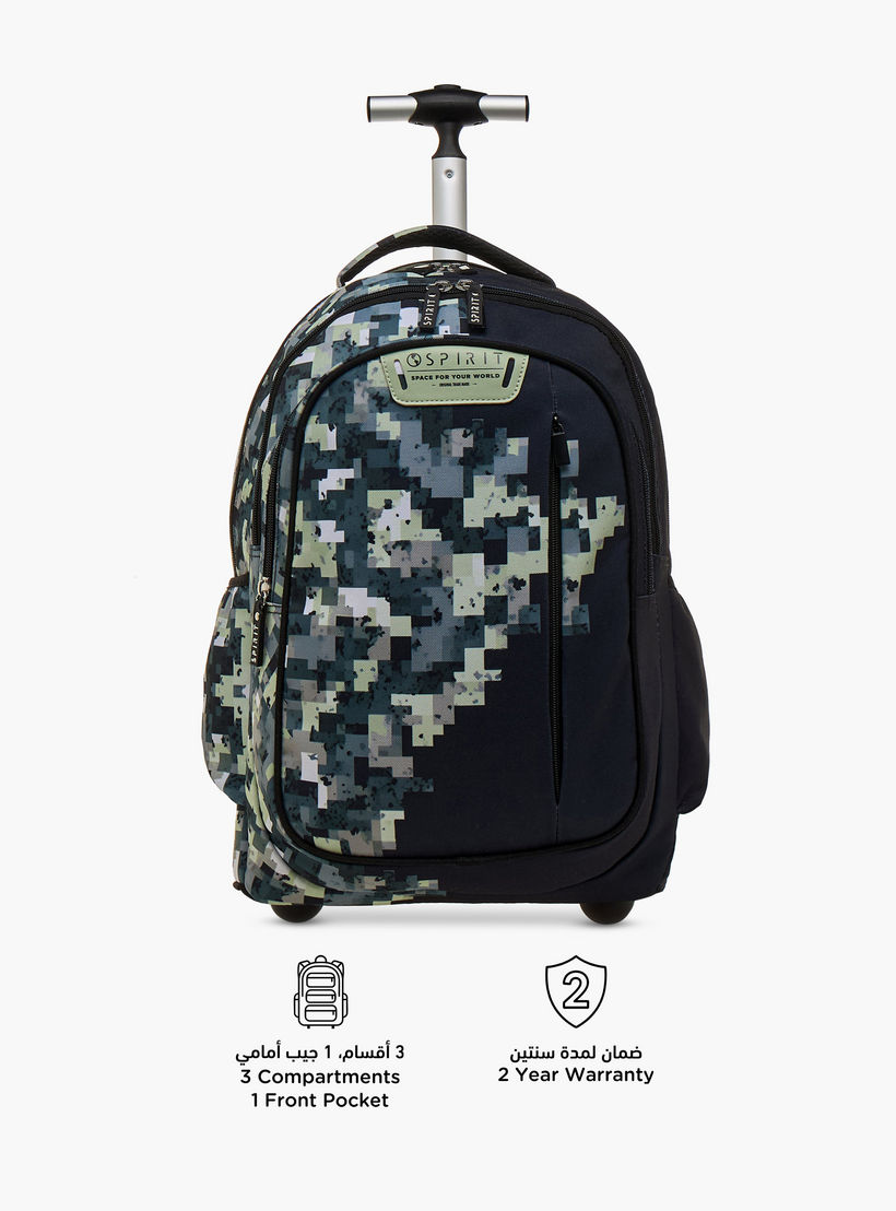 شنطة ترولي للأولاد 8-13 سنة بمقبض قابل للسحب وتصميم الأشكال من سبيريت -school-bagsandbackpacks-trolleybags-image-6