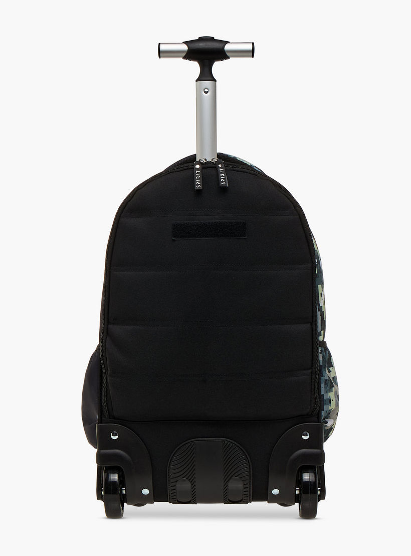 شنطة ترولي للأولاد 8-13 سنة بمقبض قابل للسحب وتصميم الأشكال من سبيريت -school-bagsandbackpacks-trolleybags-image-7