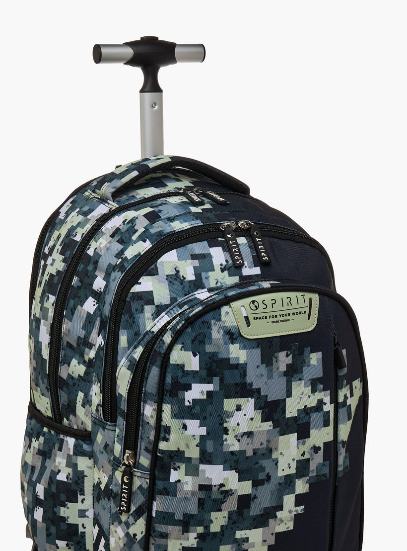 شنطة ترولي للأولاد 8-13 سنة بمقبض قابل للسحب وتصميم الأشكال من سبيريت -school-bagsandbackpacks-trolleybags-image-11