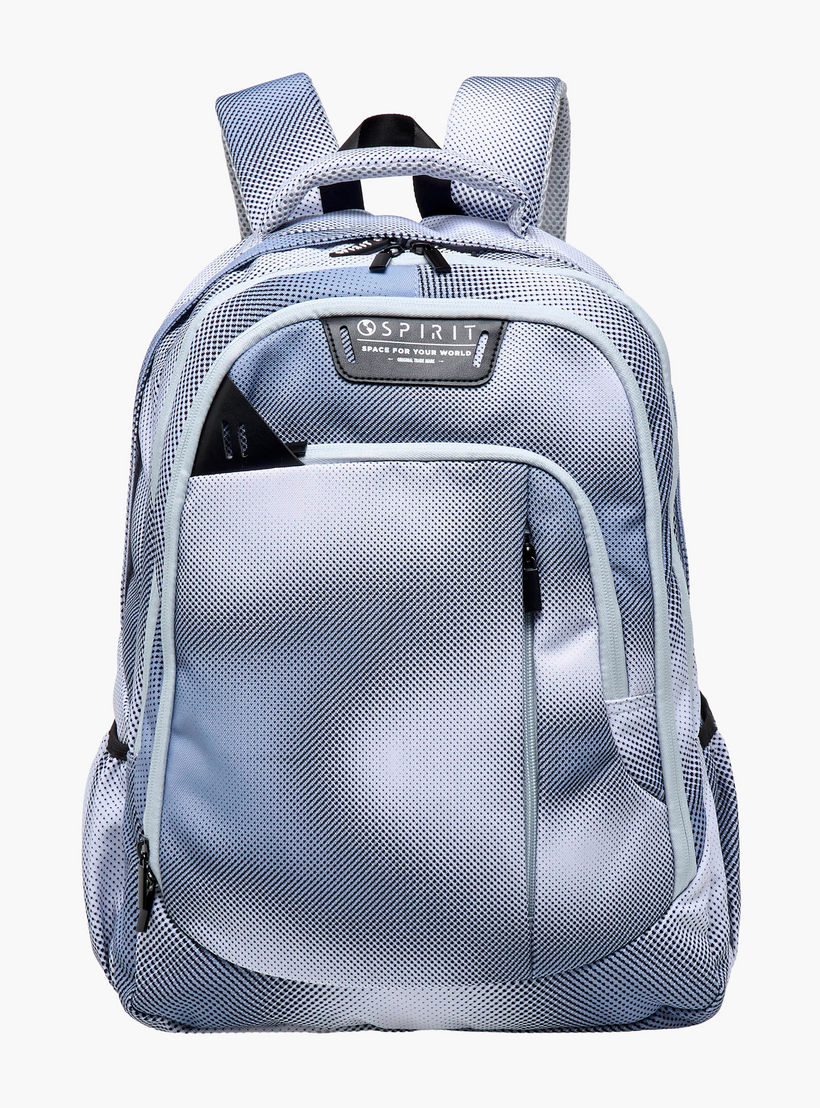 Spirit Printed 18.5-inch Backpack with Adjustable Straps and Zip Closure - 15x33x47 cms-school-bagsandbackpacks-backpacks-image-1