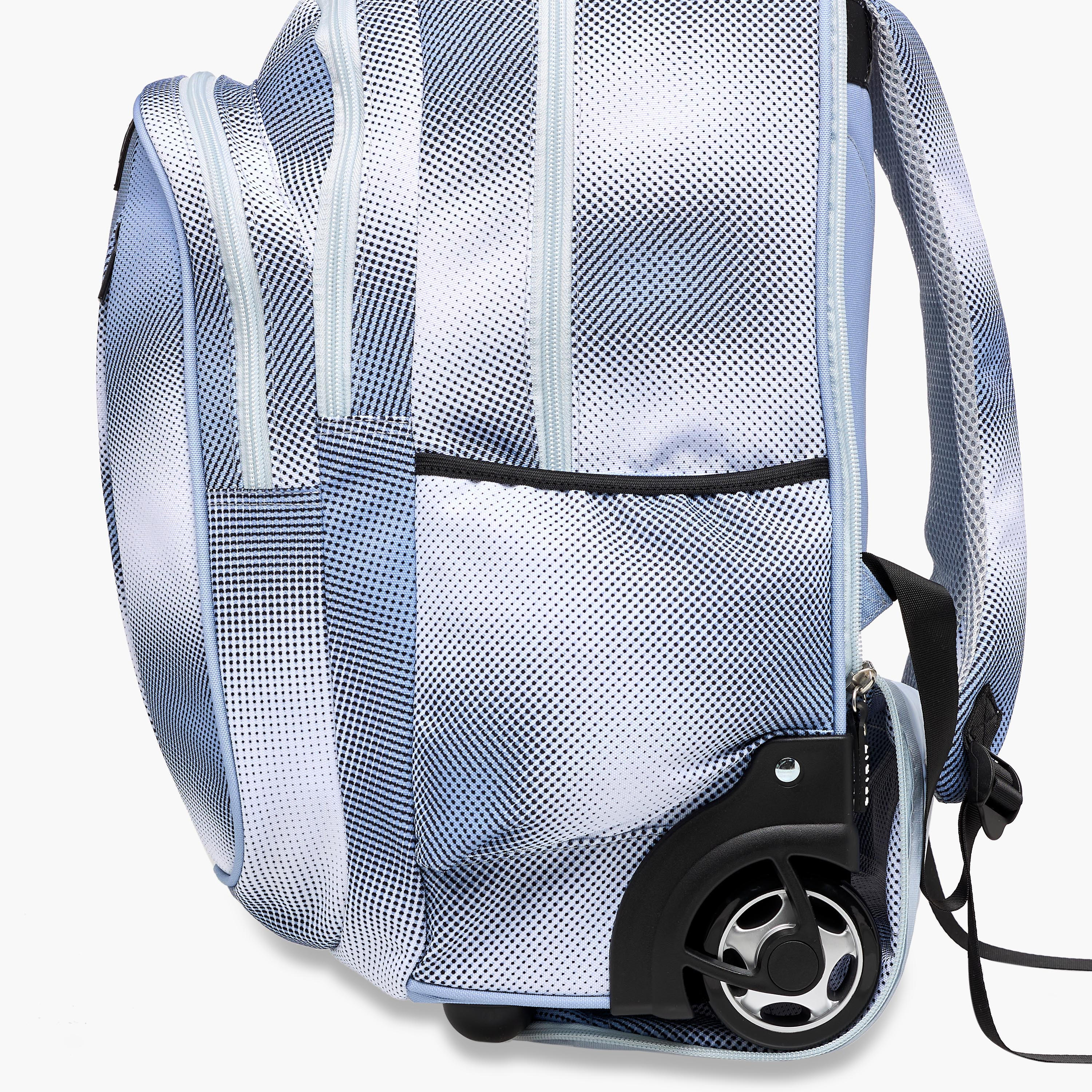 Spirit Striped Trolley Bag for Boys 8-13 Years with Retractable Handle -school-bagsandbackpacks-trolleybags-image-14