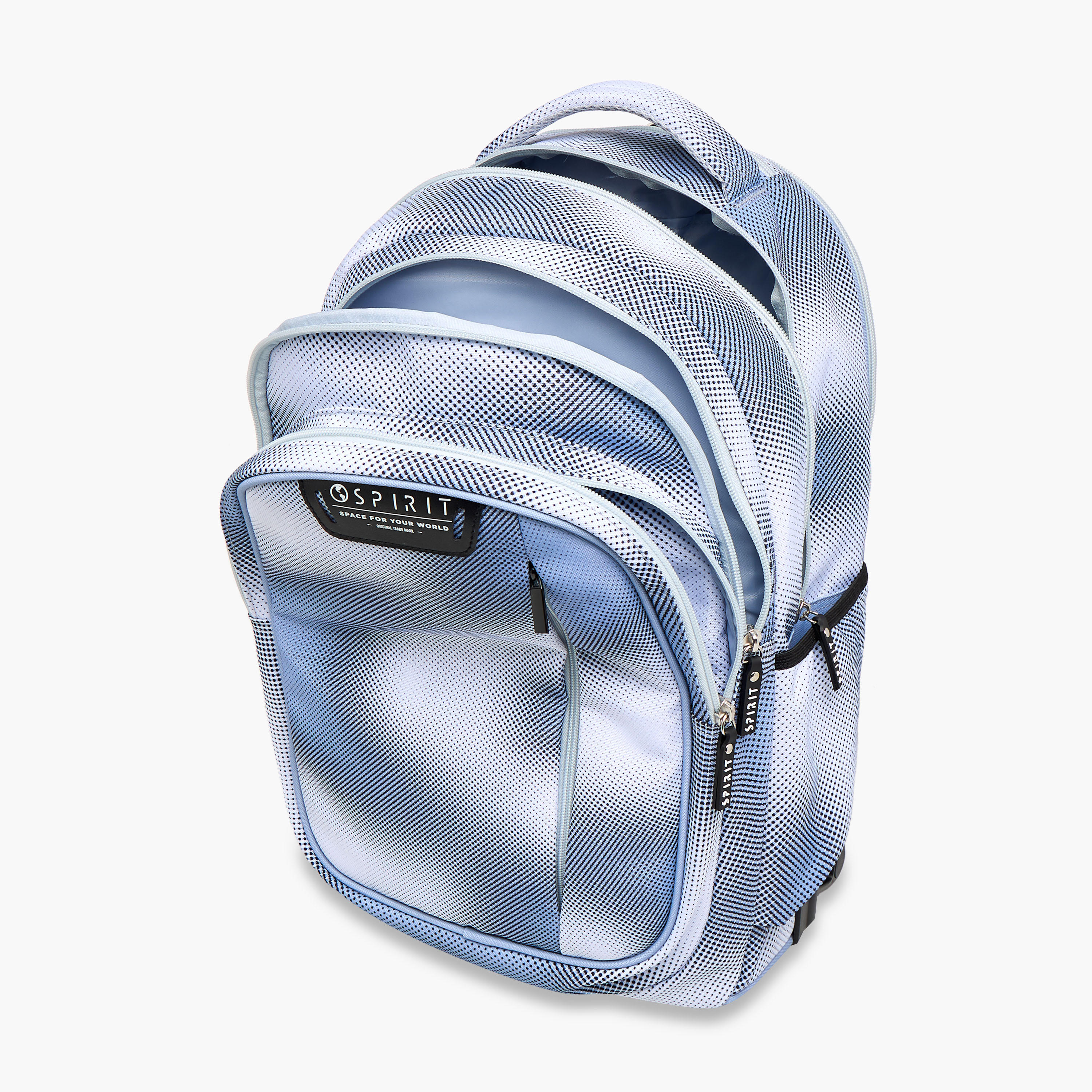 Spirit Striped Trolley Bag for Boys 8-13 Years with Retractable Handle -school-bagsandbackpacks-trolleybags-image-17