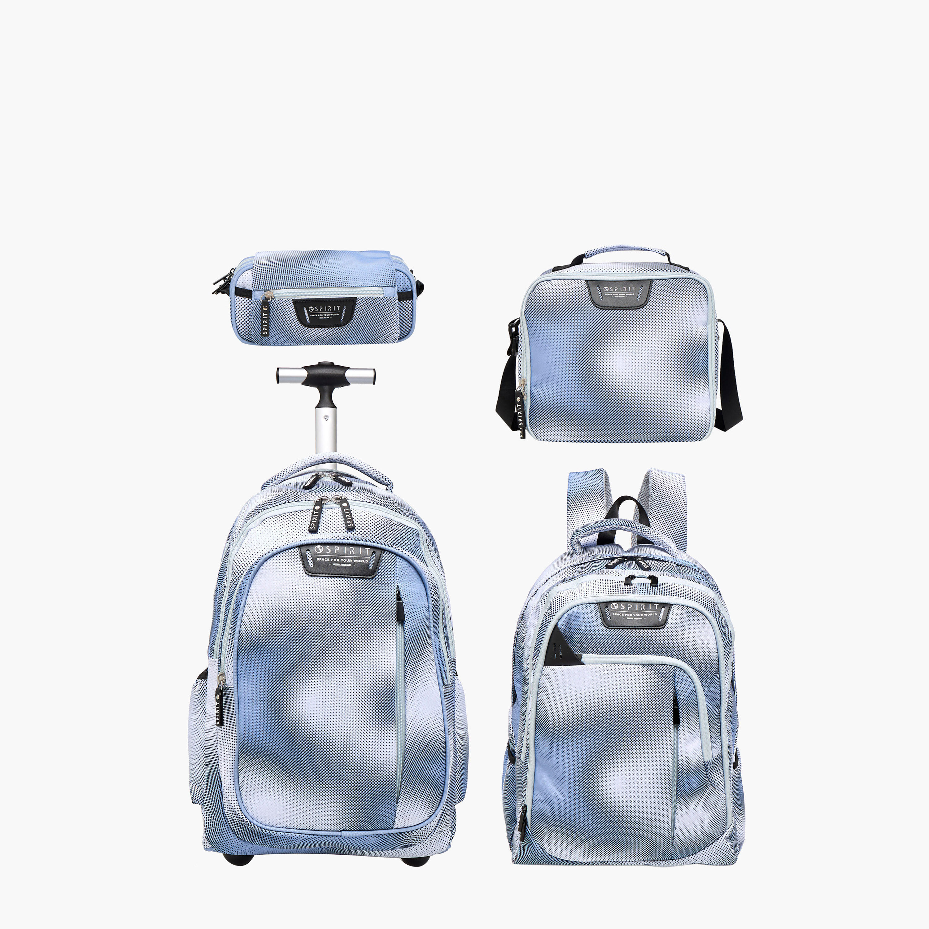 Spirit Striped Trolley Bag for Boys 8-13 Years with Retractable Handle -school-bagsandbackpacks-trolleybags-image-19