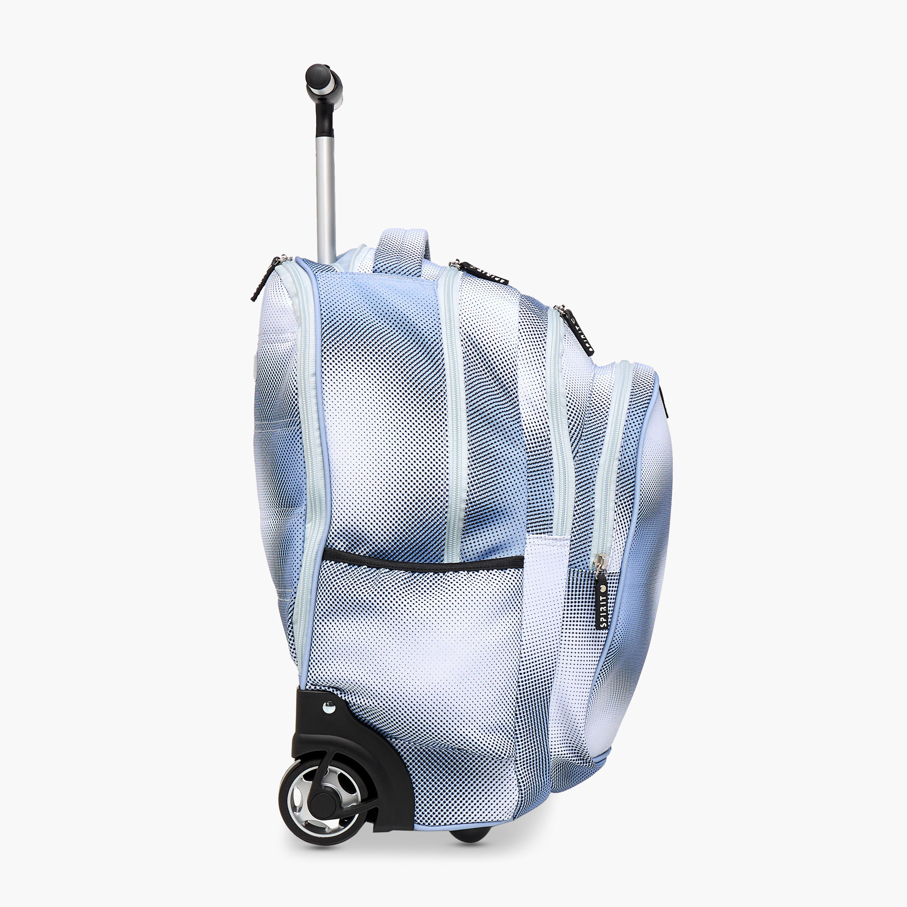 Spirit Striped Trolley Bag for Boys 8-13 Years with Retractable Handle -school-bagsandbackpacks-trolleybags-image-5