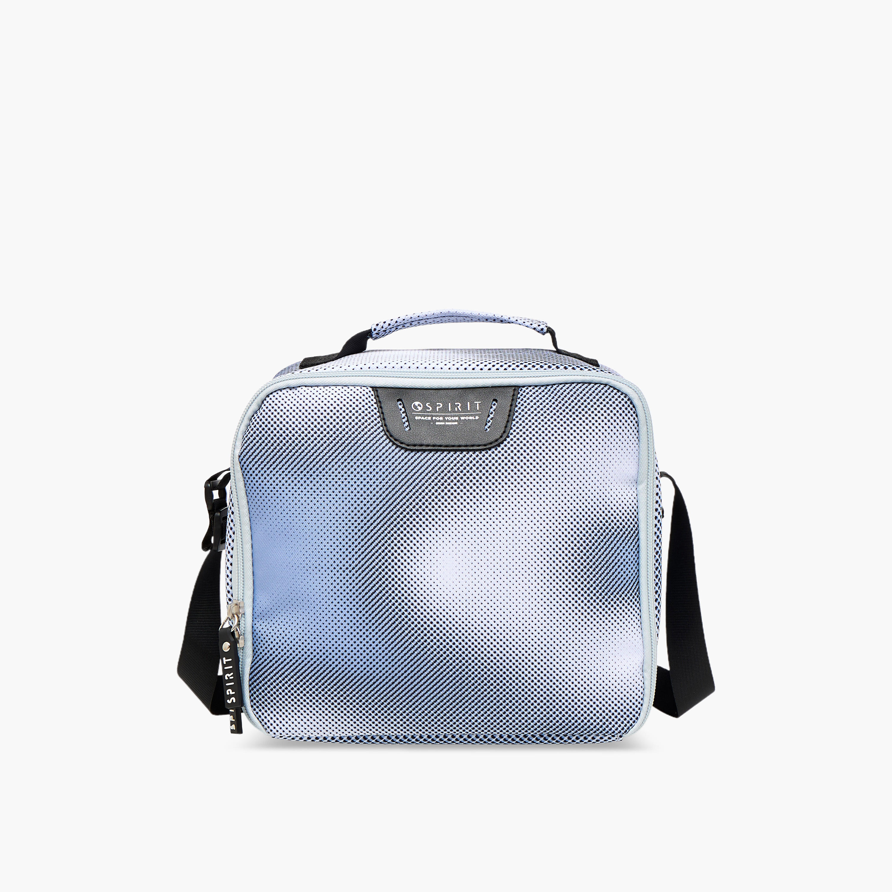 Spirit Printed Lunch Bag with Adjustable Strap and Zip Closure-school-lunchessentials-lunchbags-image-1