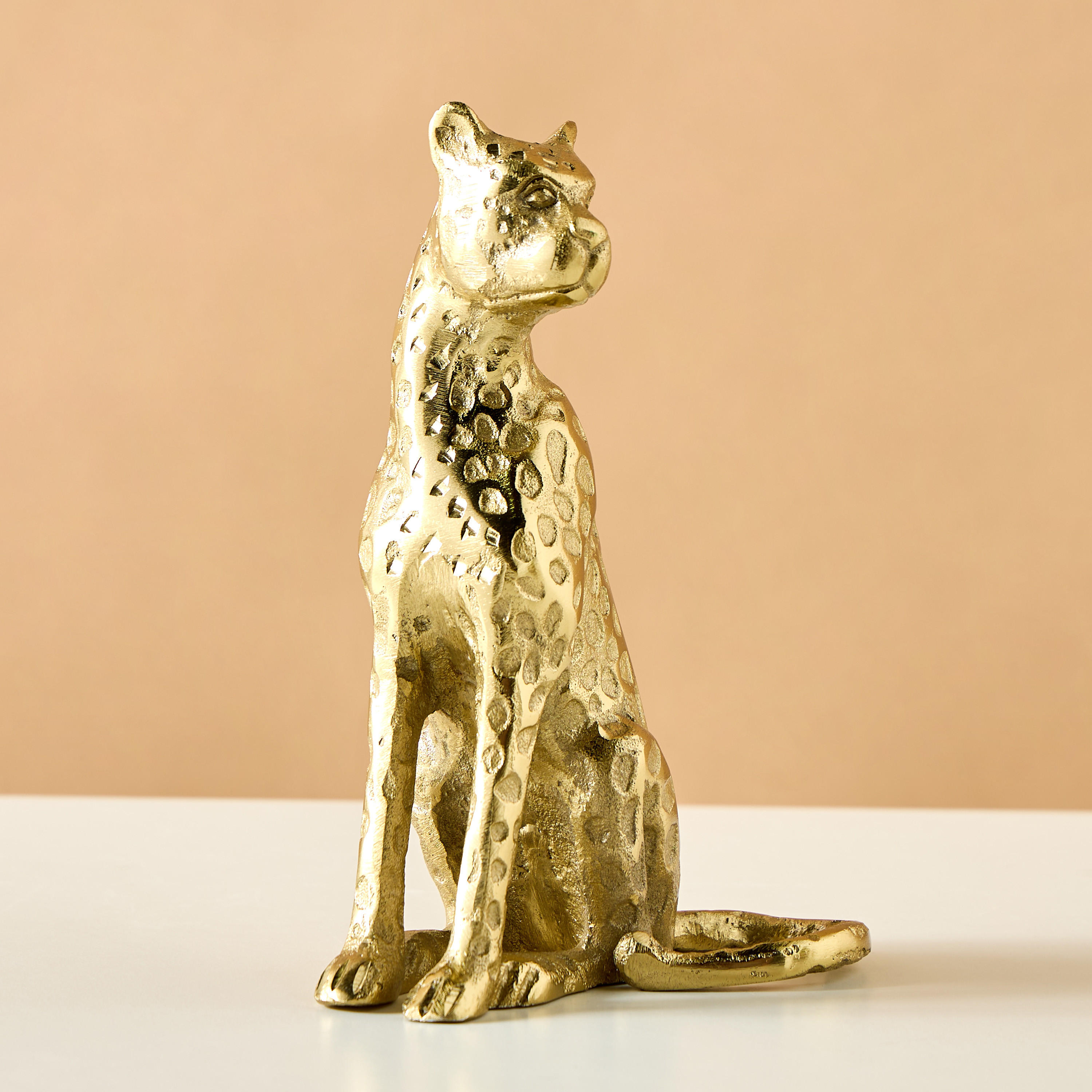 Decorative Leopard Sculpture - 13x8x19 cms-household-decor-decorativeobjectsandsculptures-image-2