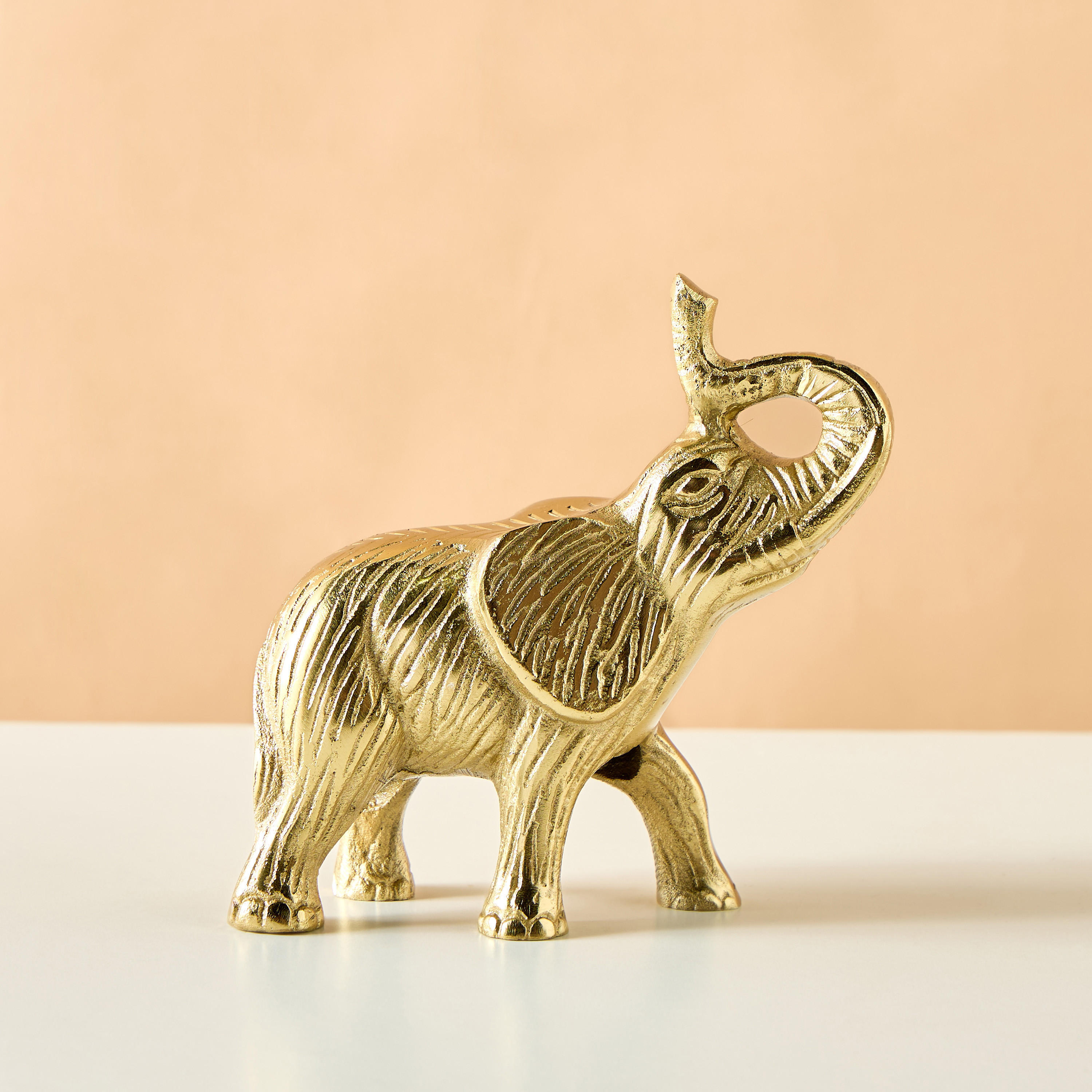 Decorative Elephant Sculpture - 18x7x18 cms-household-decor-decorativeobjectsandsculptures-image-2
