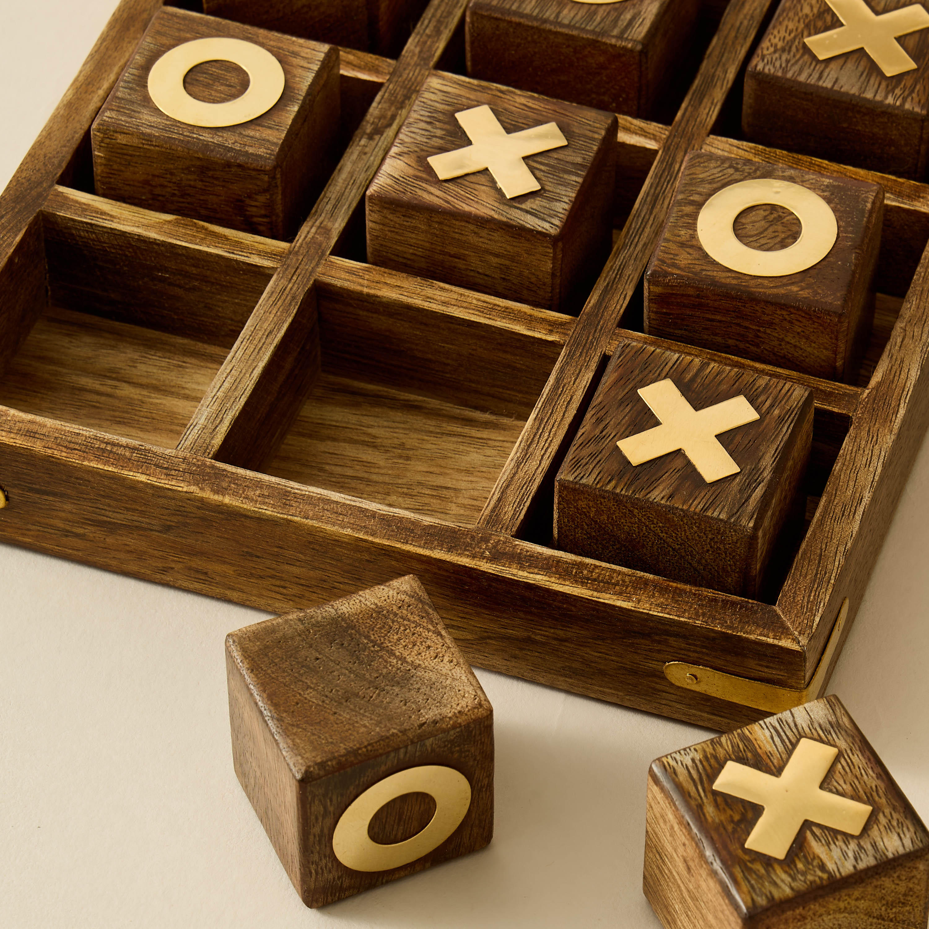 Decorative Wooden Criss Cross Game - 18x4 cms-household-decor-decorativeobjectsandsculptures-image-3