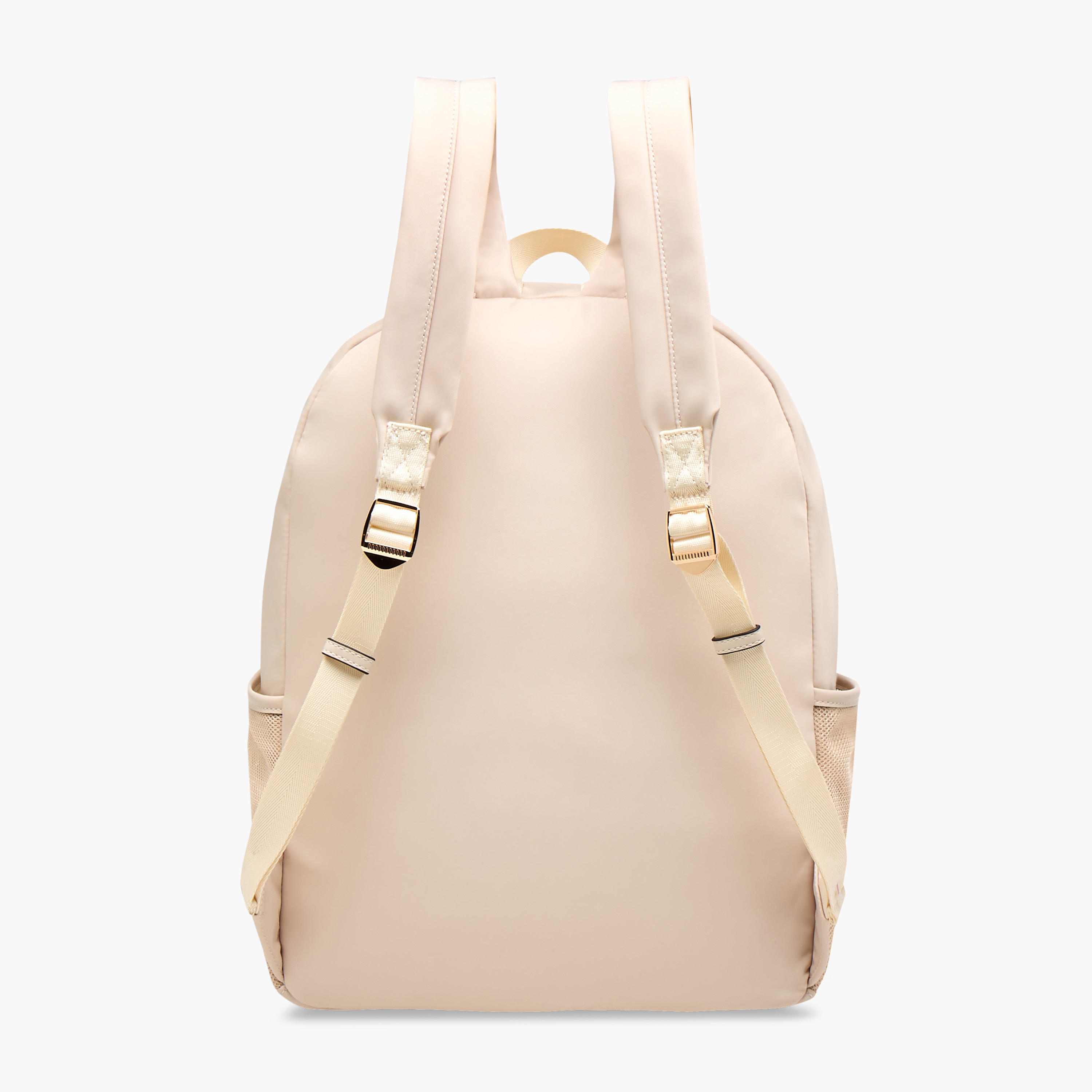 Missy Solid Backpack with Adjustable Straps and Detachable Pencil Pouch - 28x16x36 cm-women-bagsandwallets-backpacks-image-5