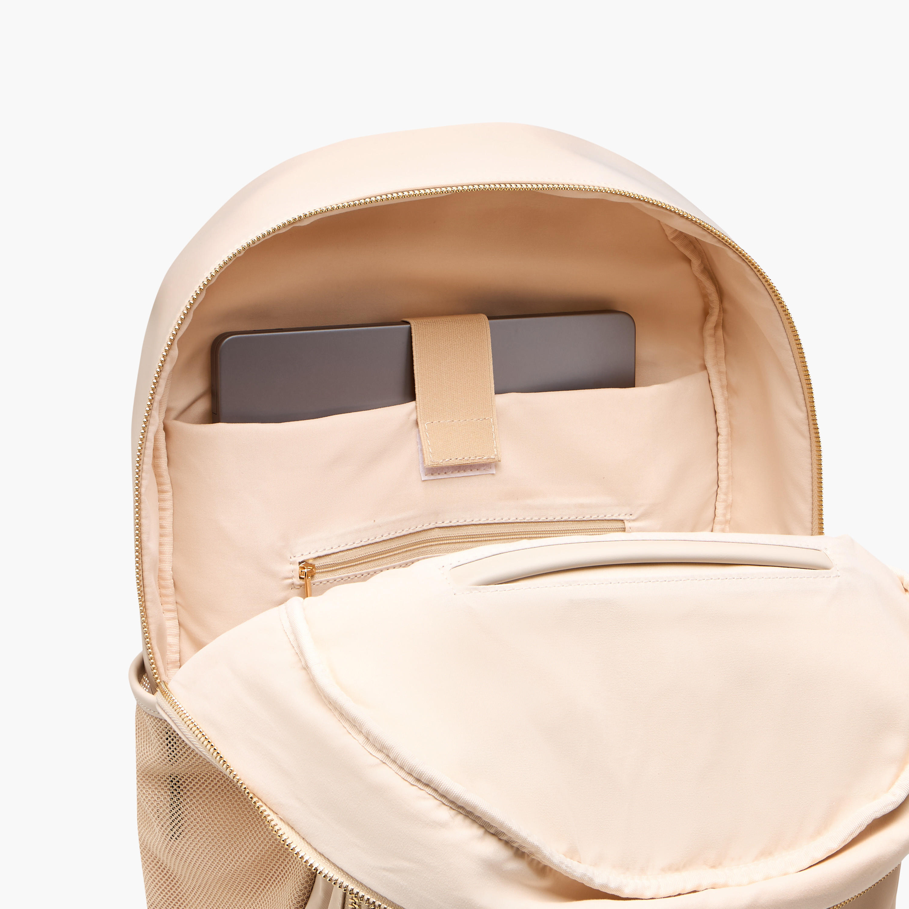 Missy Solid Backpack with Adjustable Straps and Detachable Pencil Pouch - 28x16x36 cm-women-bagsandwallets-backpacks-image-9