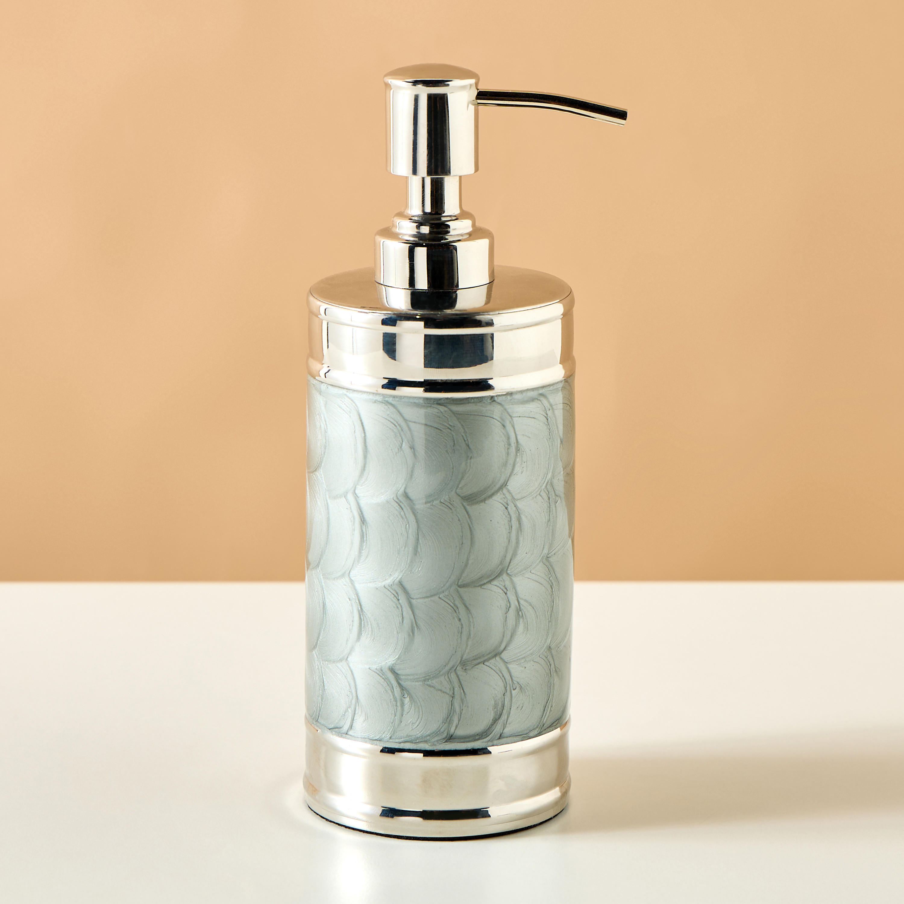 Enamel Shiny Lotion Dispenser-household-bathandlaundry-bathaccessories-soapdishesanddispensers-image-1