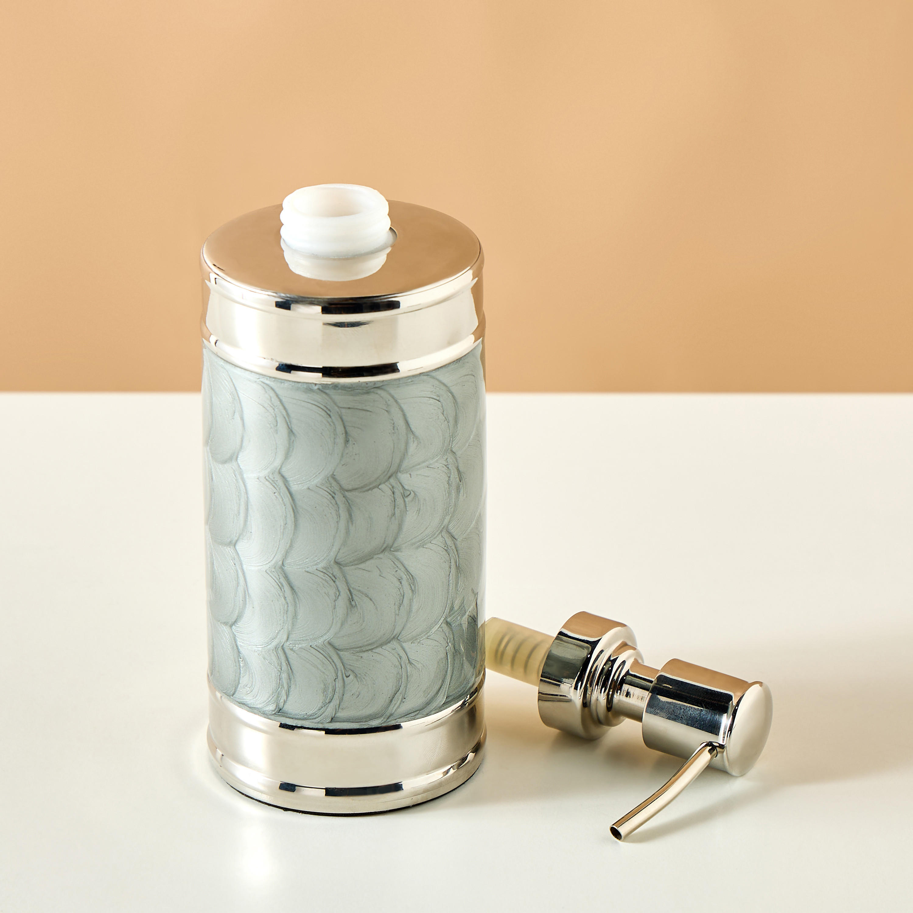 Enamel Shiny Lotion Dispenser-household-bathandlaundry-bathaccessories-soapdishesanddispensers-image-2