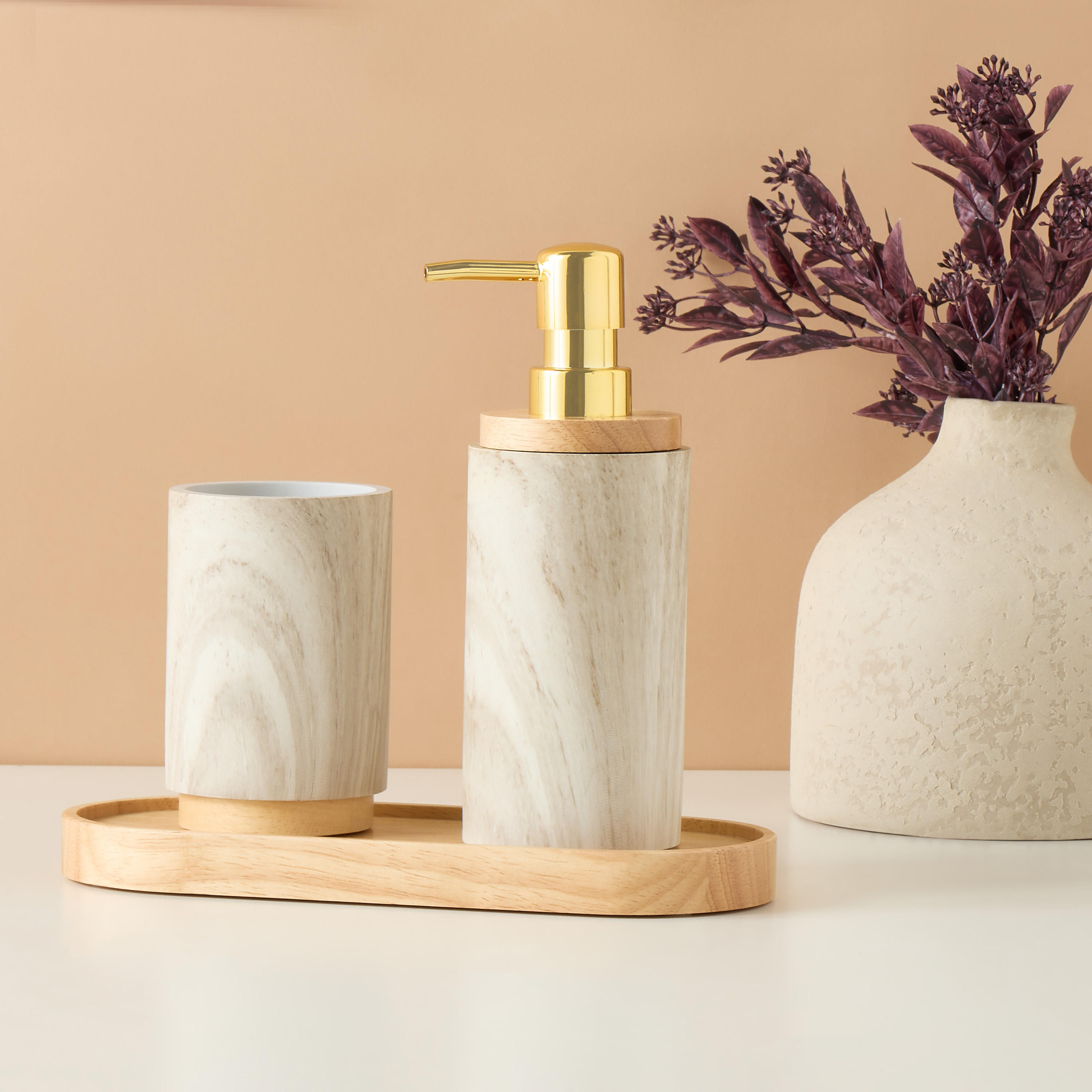 Scandi Luxe Lotion Dispenser-household-bathandlaundry-bathaccessories-soapdishesanddispensers-image-1