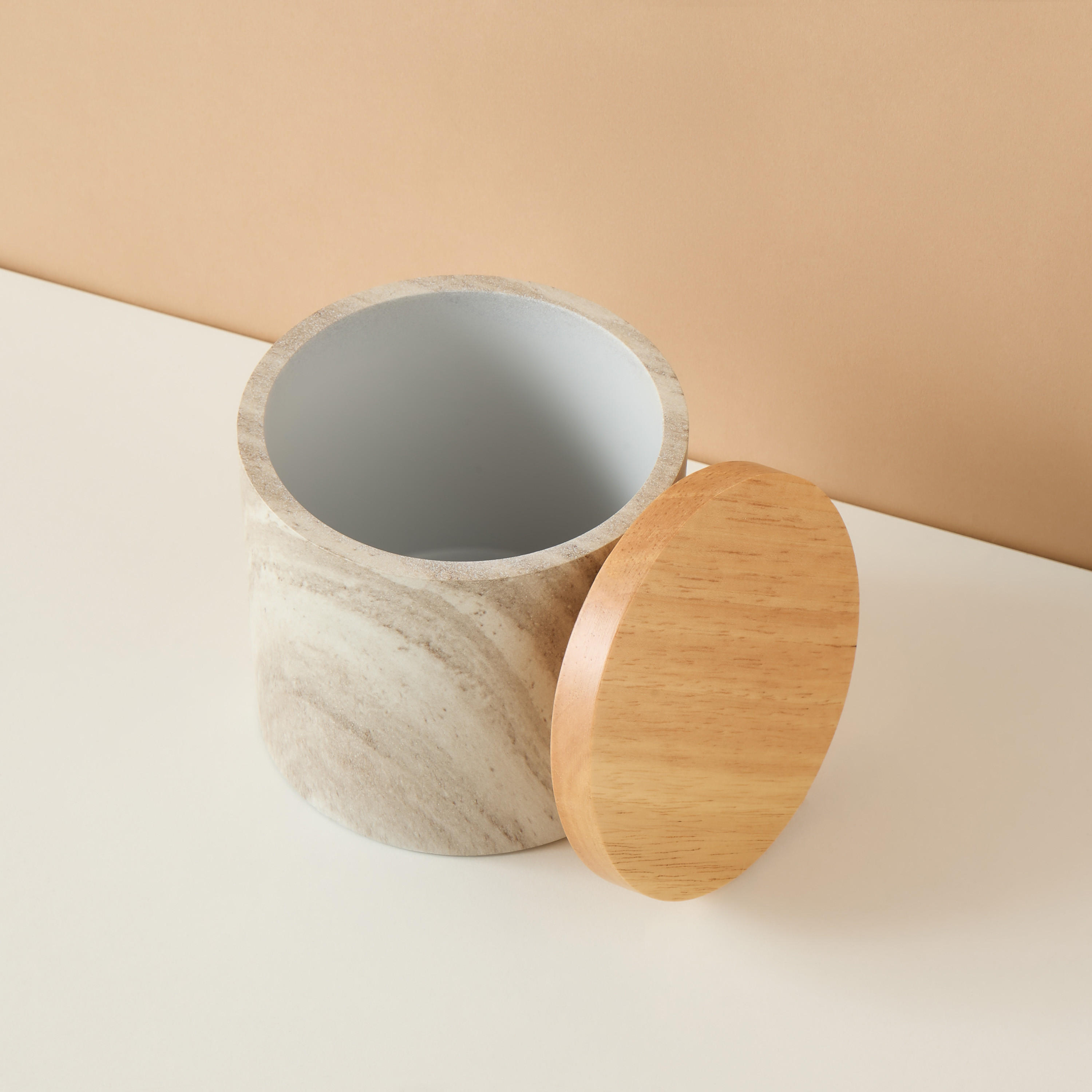 Scandi Luxe Polyresin Cotton Jar-household-bathandlaundry-bathaccessories-tissueboxesandcottonjars-image-3