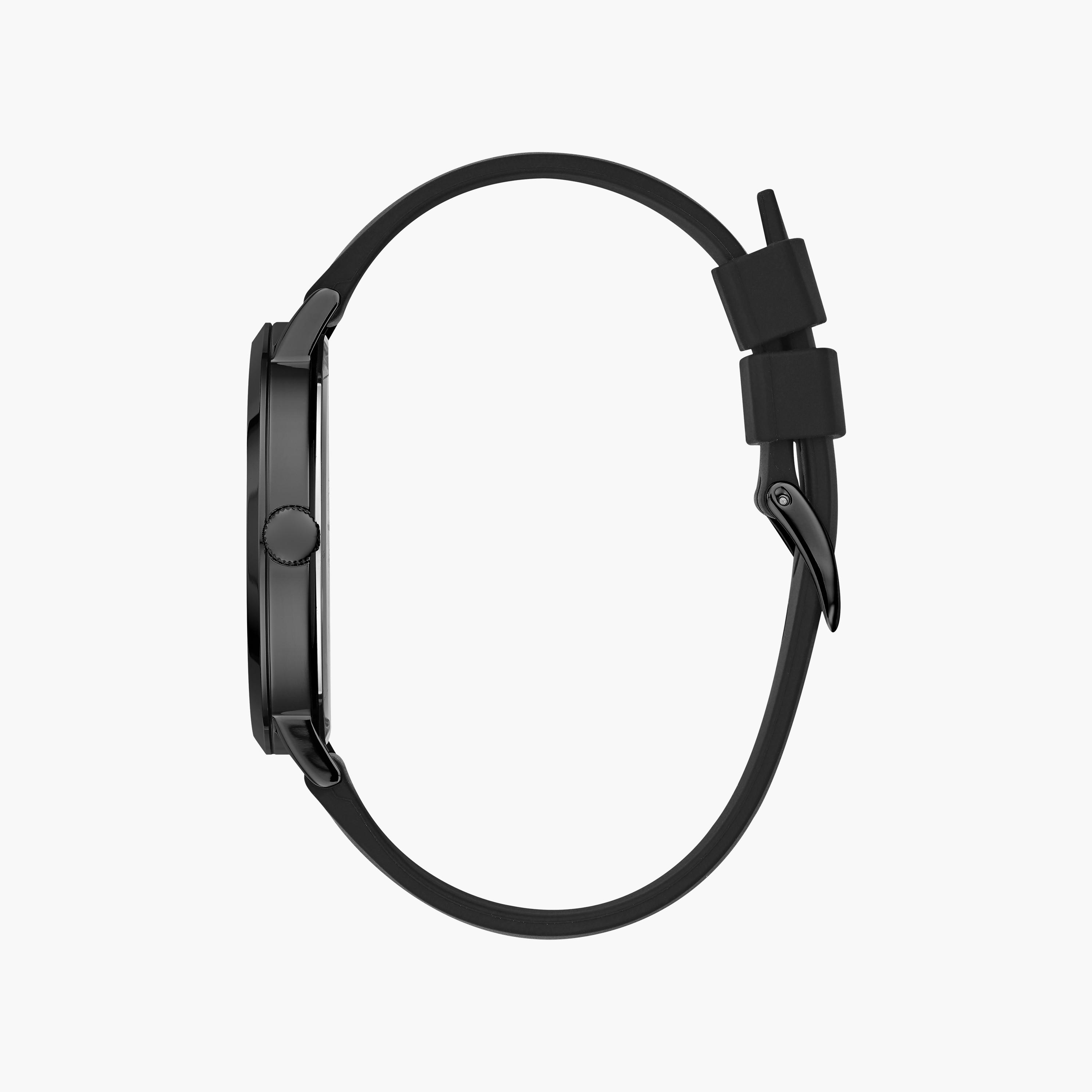 Guess Men's 44 MM Black Analog Watch W1161G2-men-watchesandjewellery-watches-image-2