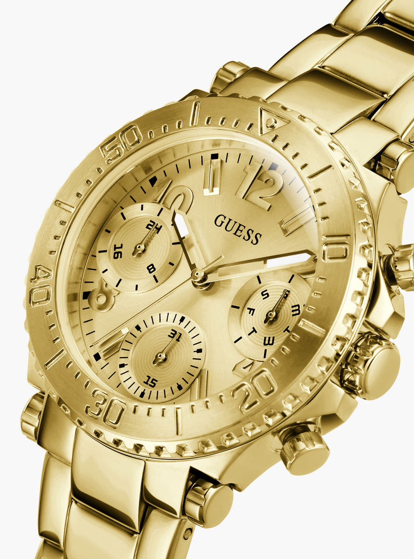 Guess Women's 36 MM Gold Chronograph Stainless Steel Watch GW0465L1-women-watchesandjewellery-watches-image-4