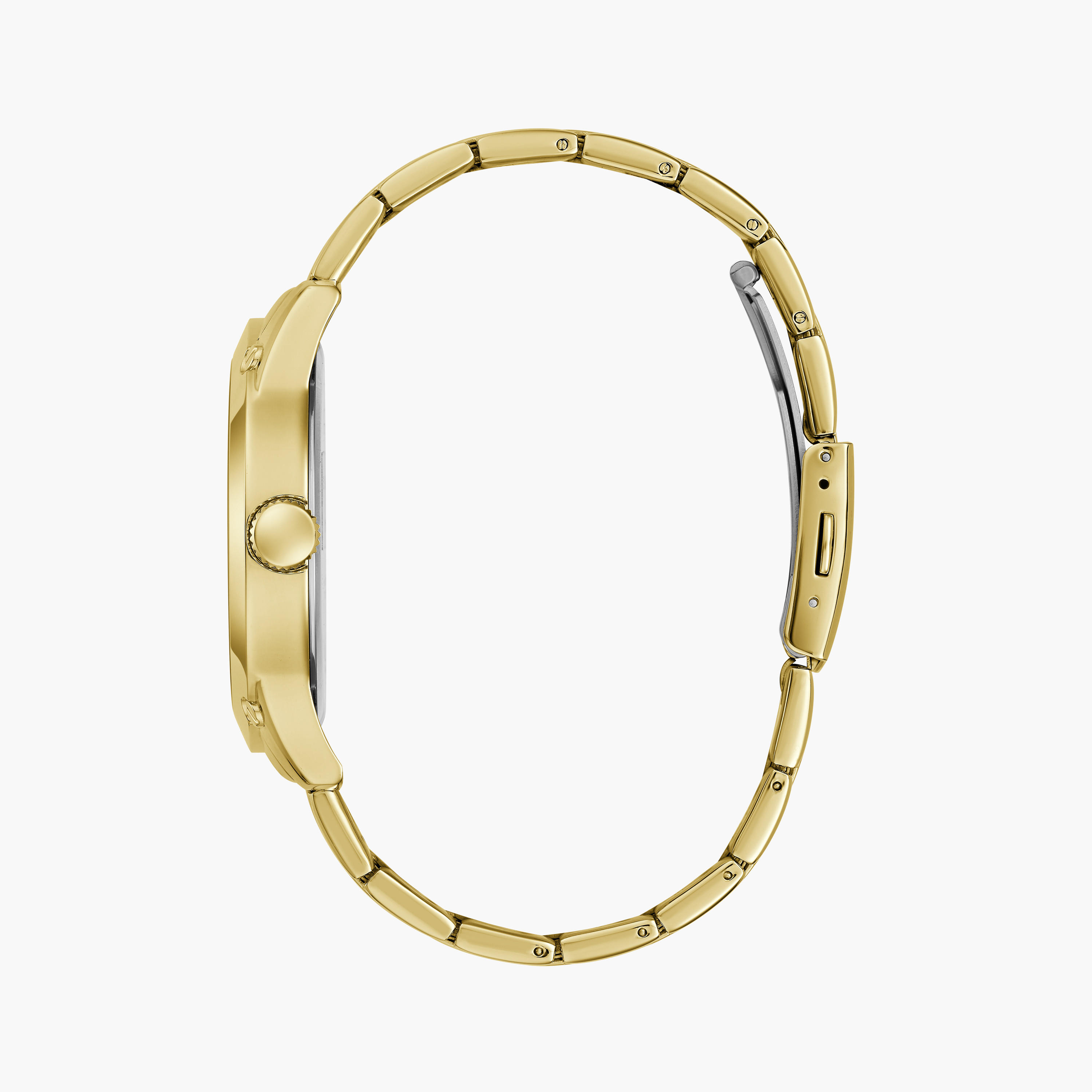 Guess Men's 44 MM Gold Analog Stainless Steel Watch GW0574G2-men-watchesandjewellery-watches-image-2