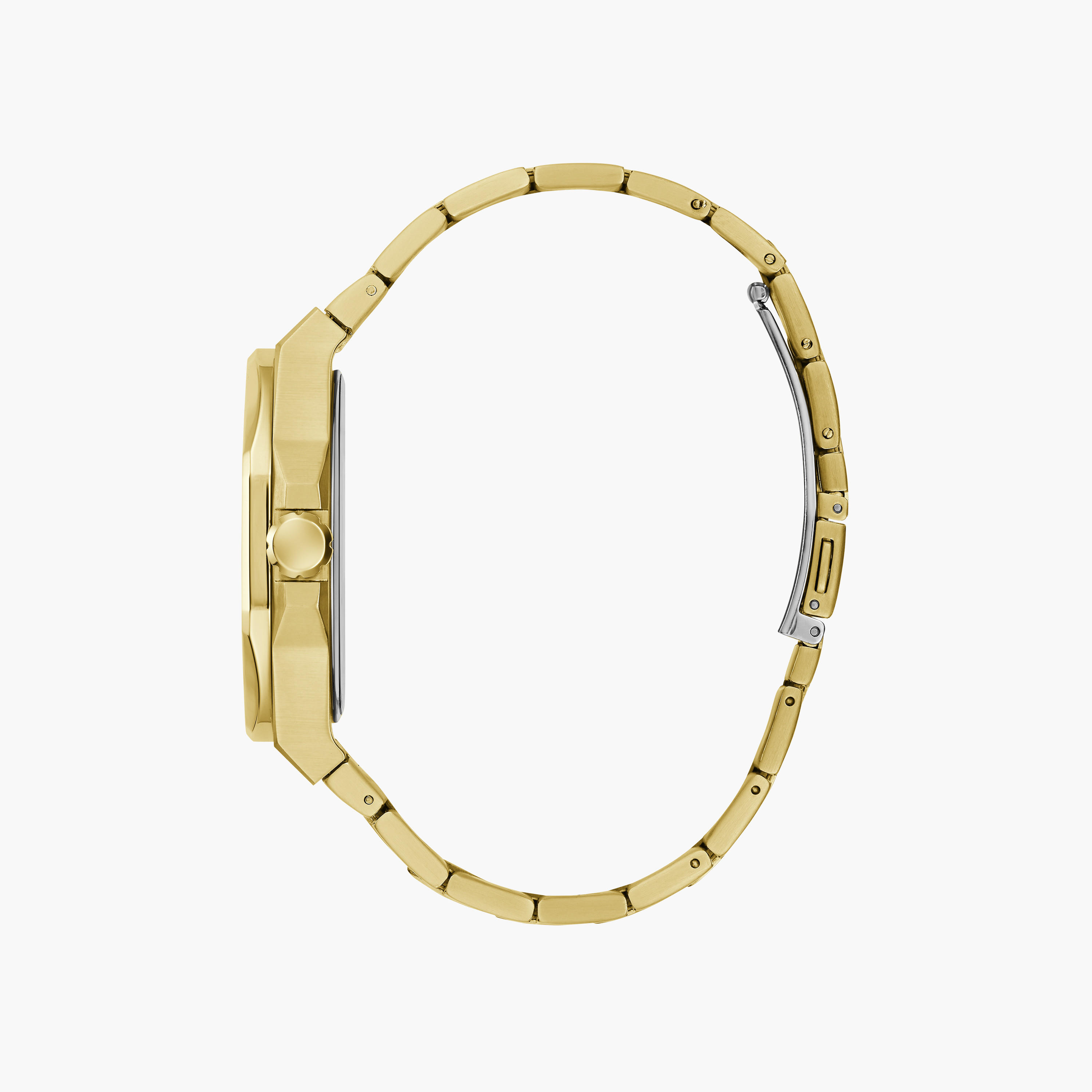 Guess Men's 42 MM Gold Analog Stainless Steel Watch GW0573G2-men-watchesandjewellery-watches-image-2