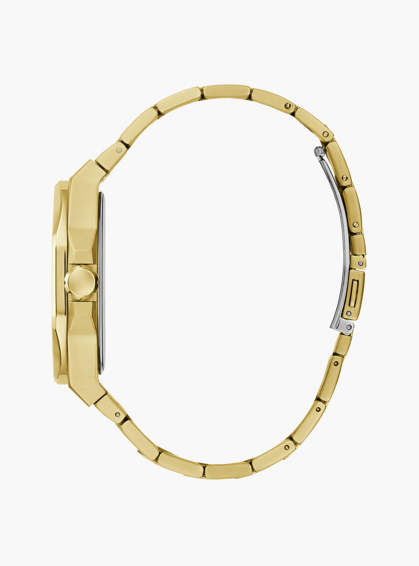 Guess Men's 42 MM Gold Analog Stainless Steel Watch GW0573G2-men-watchesandjewellery-watches-image-2