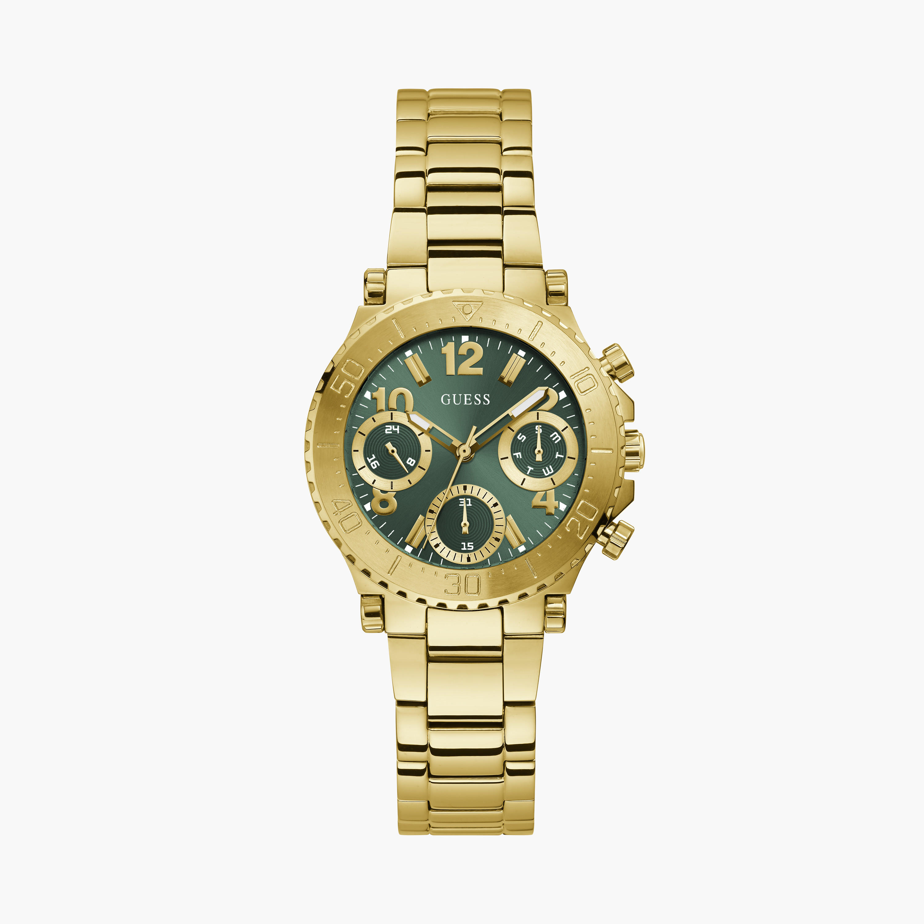 غيس- ساعة نسائية كرونوغراف مقاس 36 ملم ستانلس ستيلGW0465L5-women-watchesandjewellery-watches-image-1