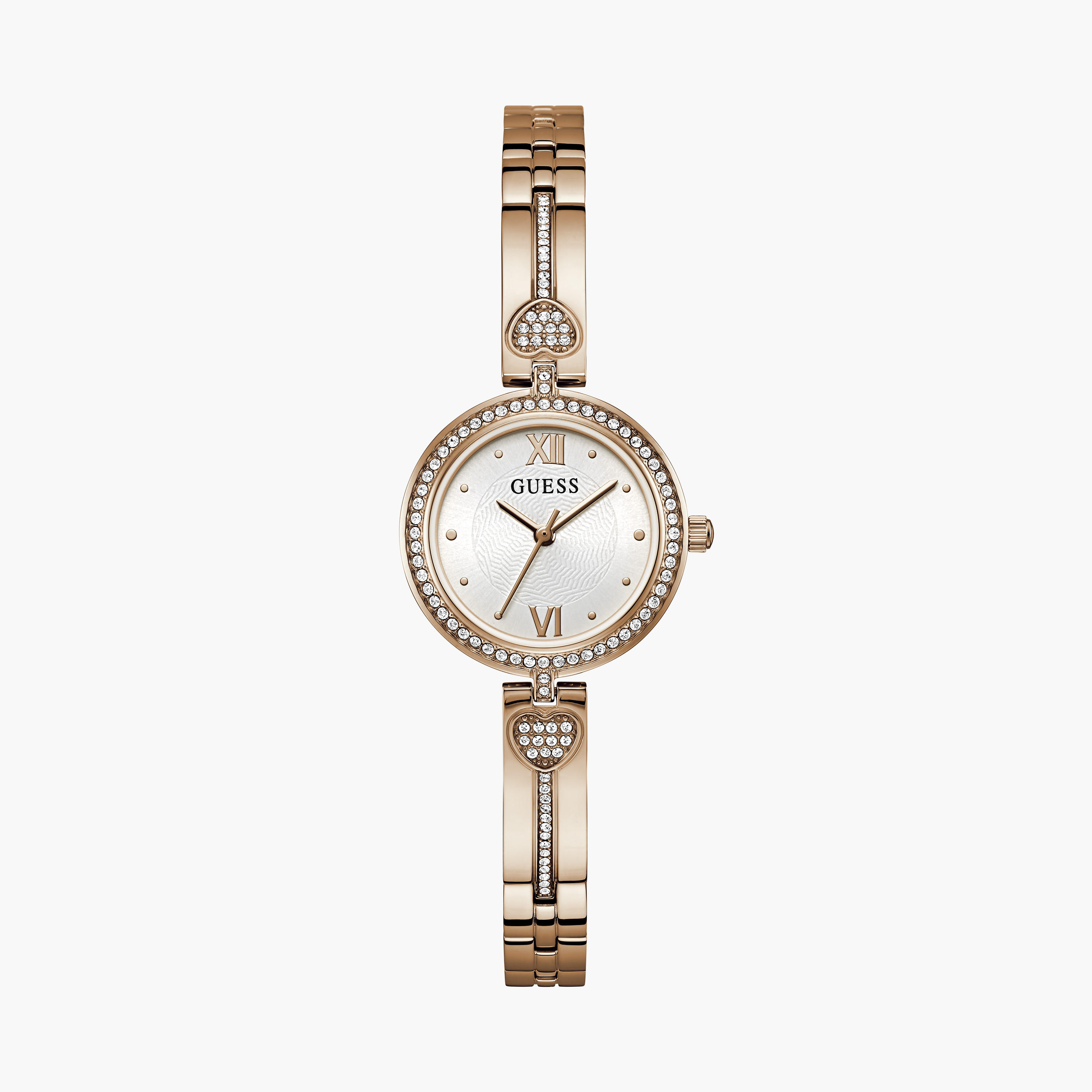 Guess Women's 27 MM Gold Analog Stainless Steel Watch GW0655L3-women-watchesandjewellery-watches-image-1