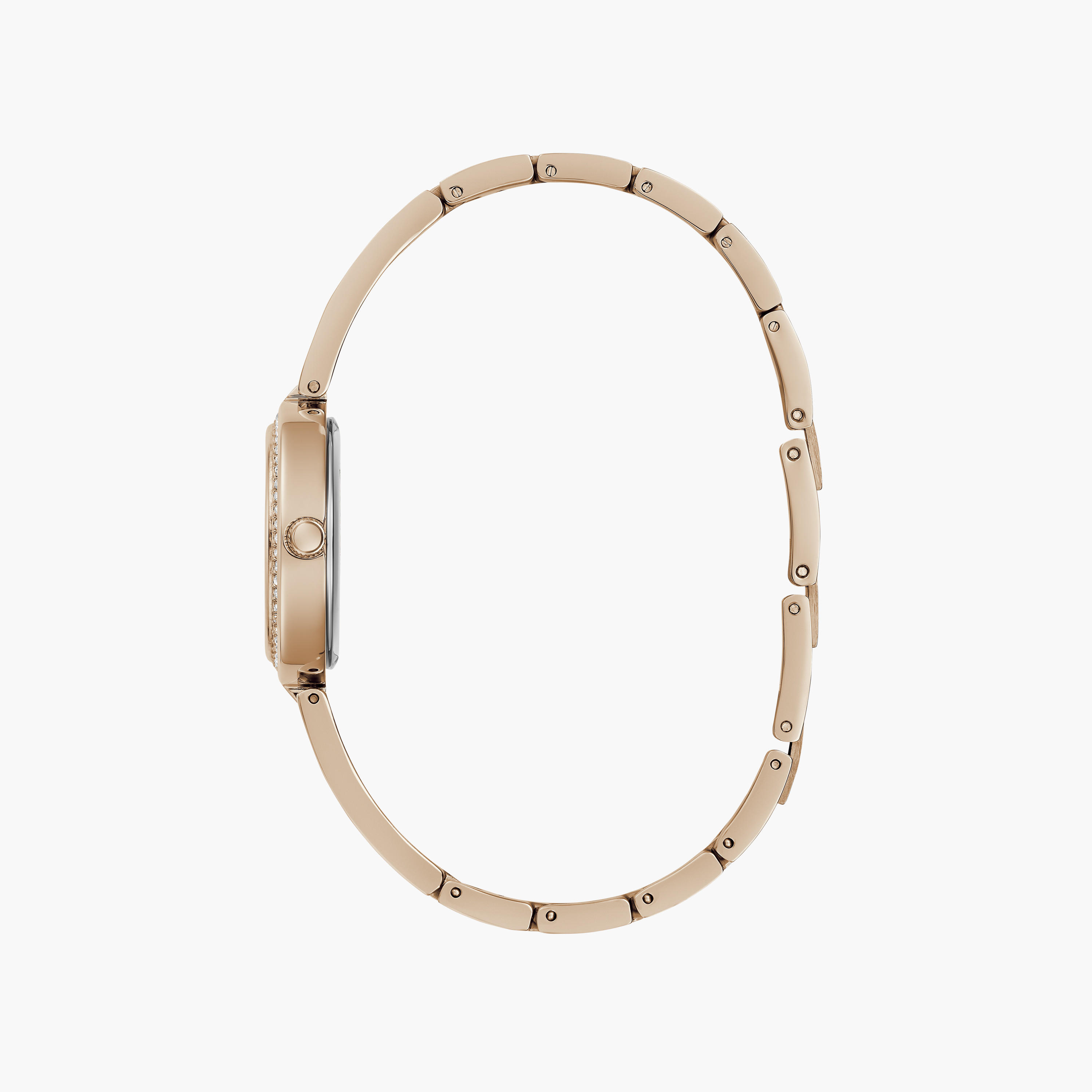 Guess Women's 27 MM Gold Analog Stainless Steel Watch GW0655L3-women-watchesandjewellery-watches-image-2