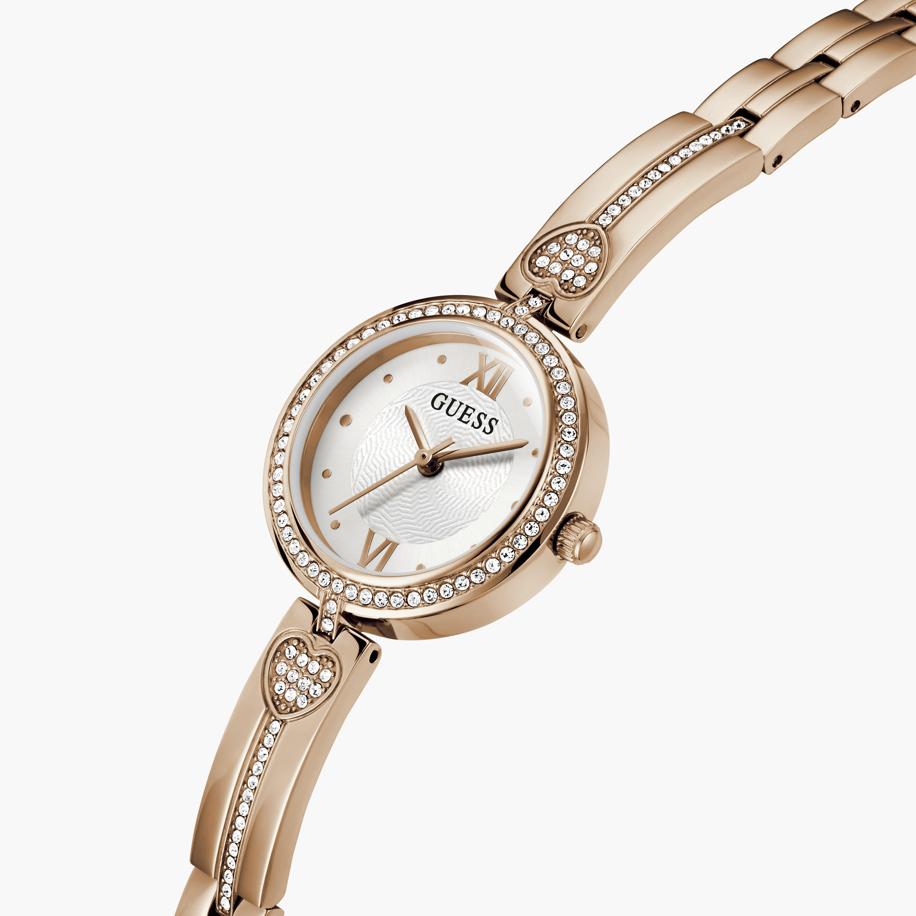 Guess Women's 27 MM Gold Analog Stainless Steel Watch GW0655L3-women-watchesandjewellery-watches-image-4
