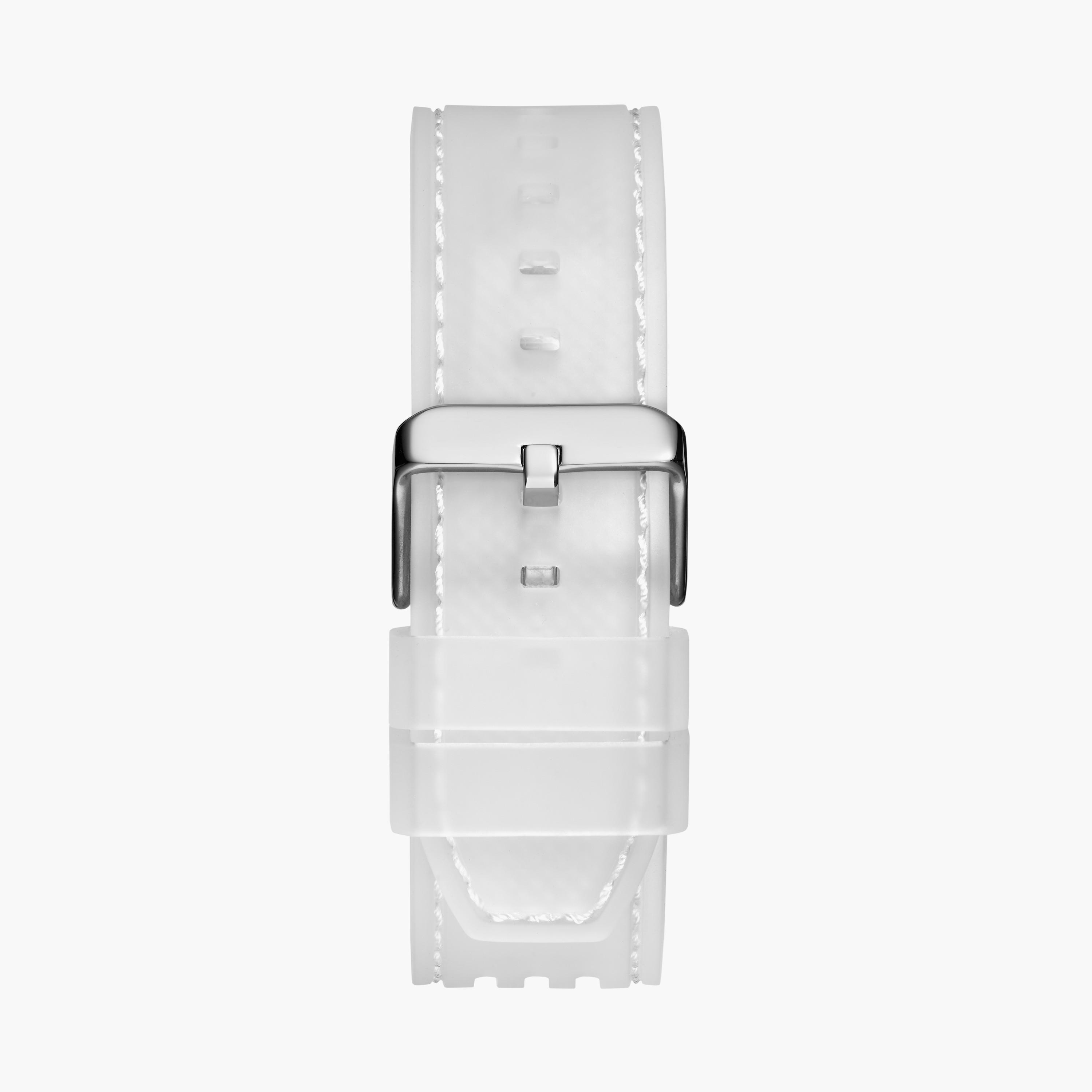 Guess Men's 42 MM Transparent Chronograph Plastic Watch GW0499G8-men-watchesandjewellery-watches-image-3