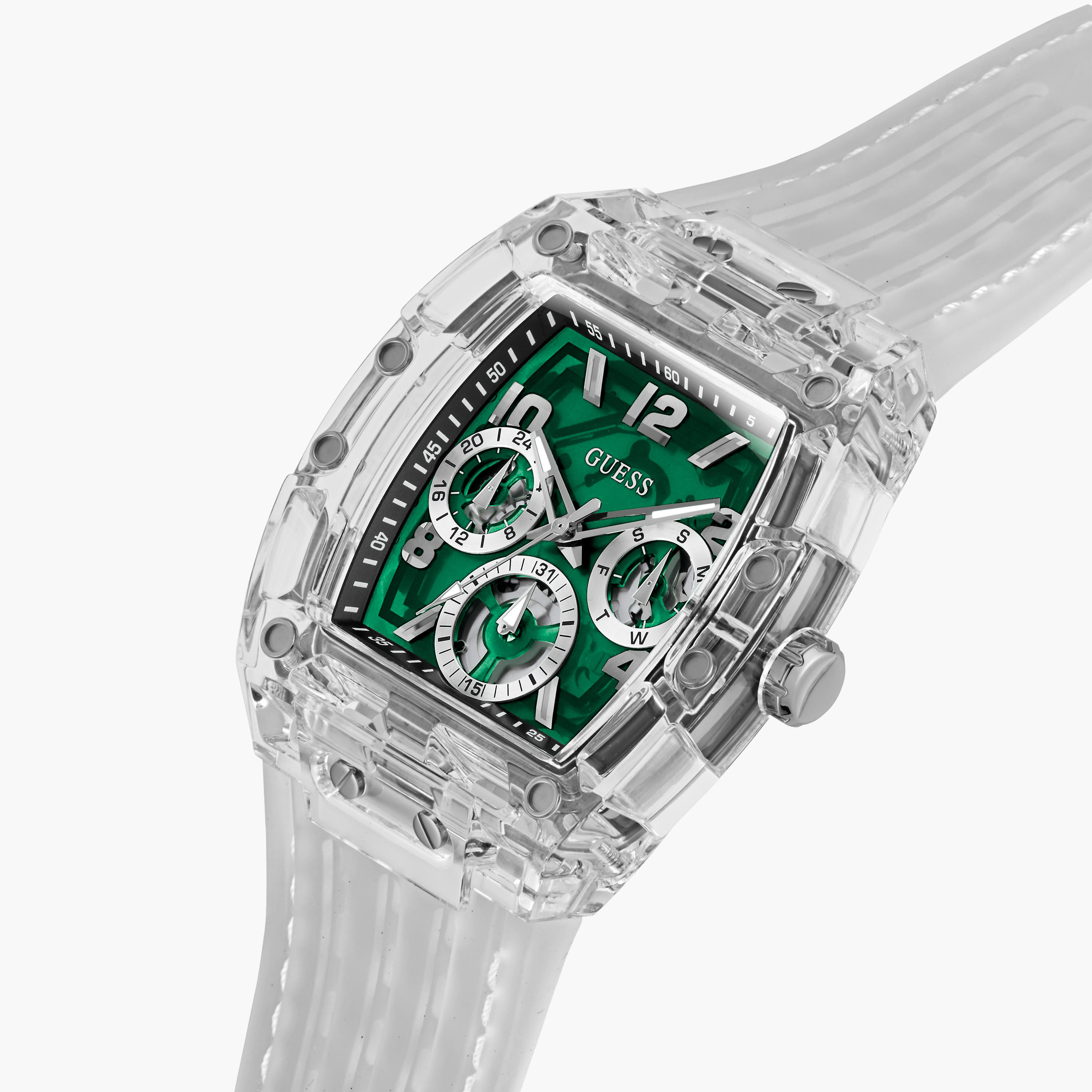 غيس- ساعة رجالية كرونوغراف بلاستيك مقاس 42 ممGW0499G8-men-watchesandjewellery-watches-image-4