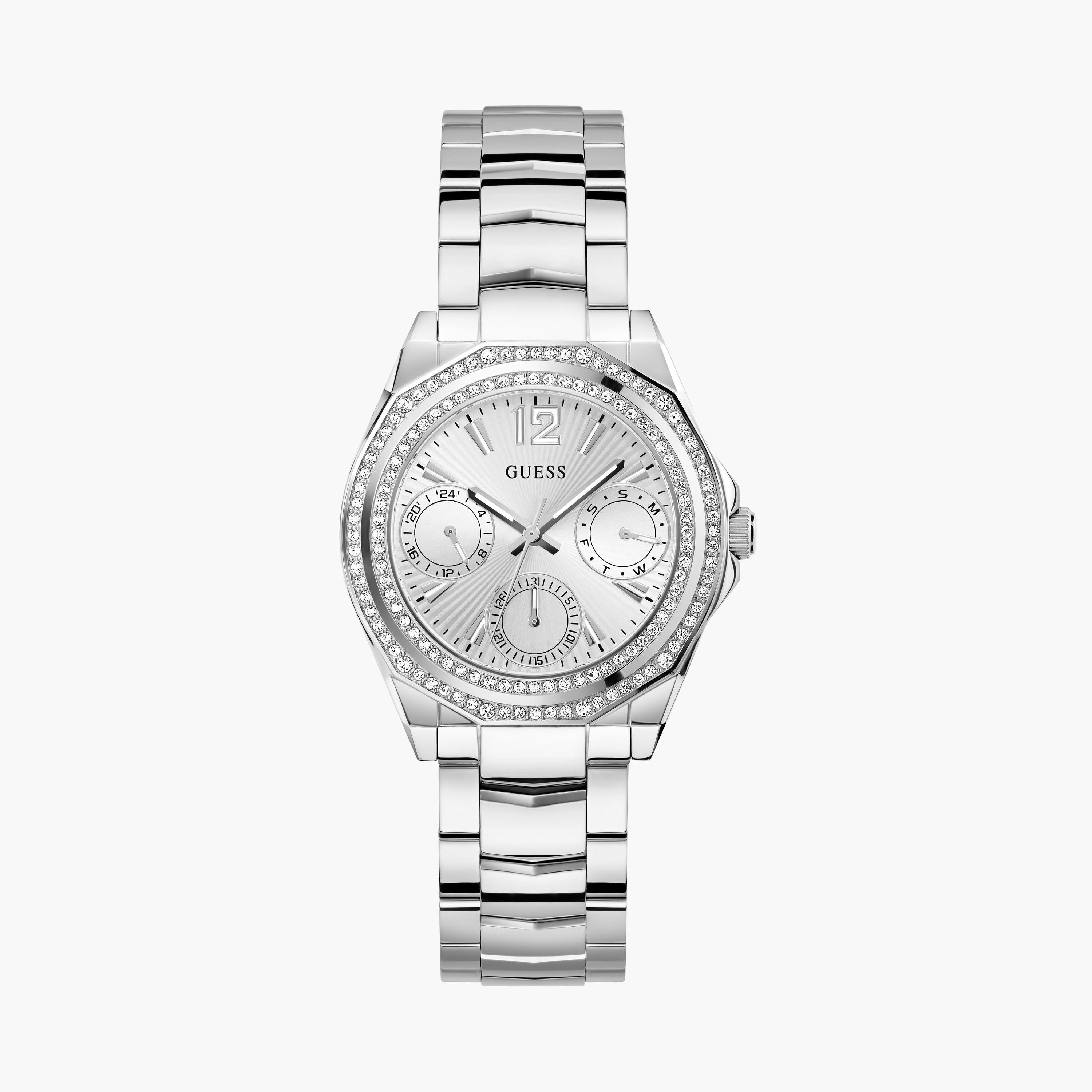 غيس- ساعة نسائية كرونوغراف مقاس 36 ملم ستانلس ستيلGW0685L1-women-watchesandjewellery-watches-image-1