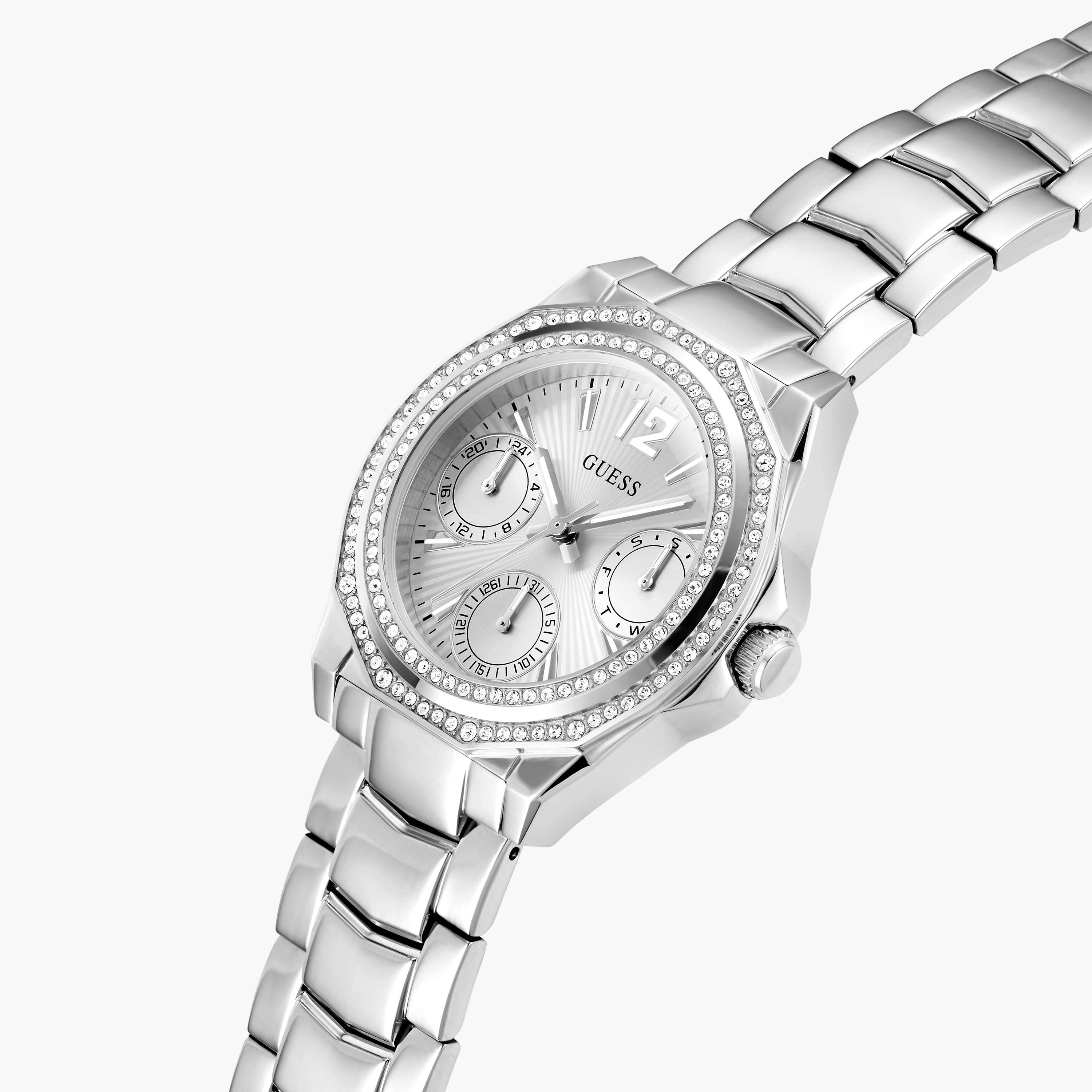 غيس- ساعة نسائية كرونوغراف مقاس 36 ملم ستانلس ستيلGW0685L1-women-watchesandjewellery-watches-image-4