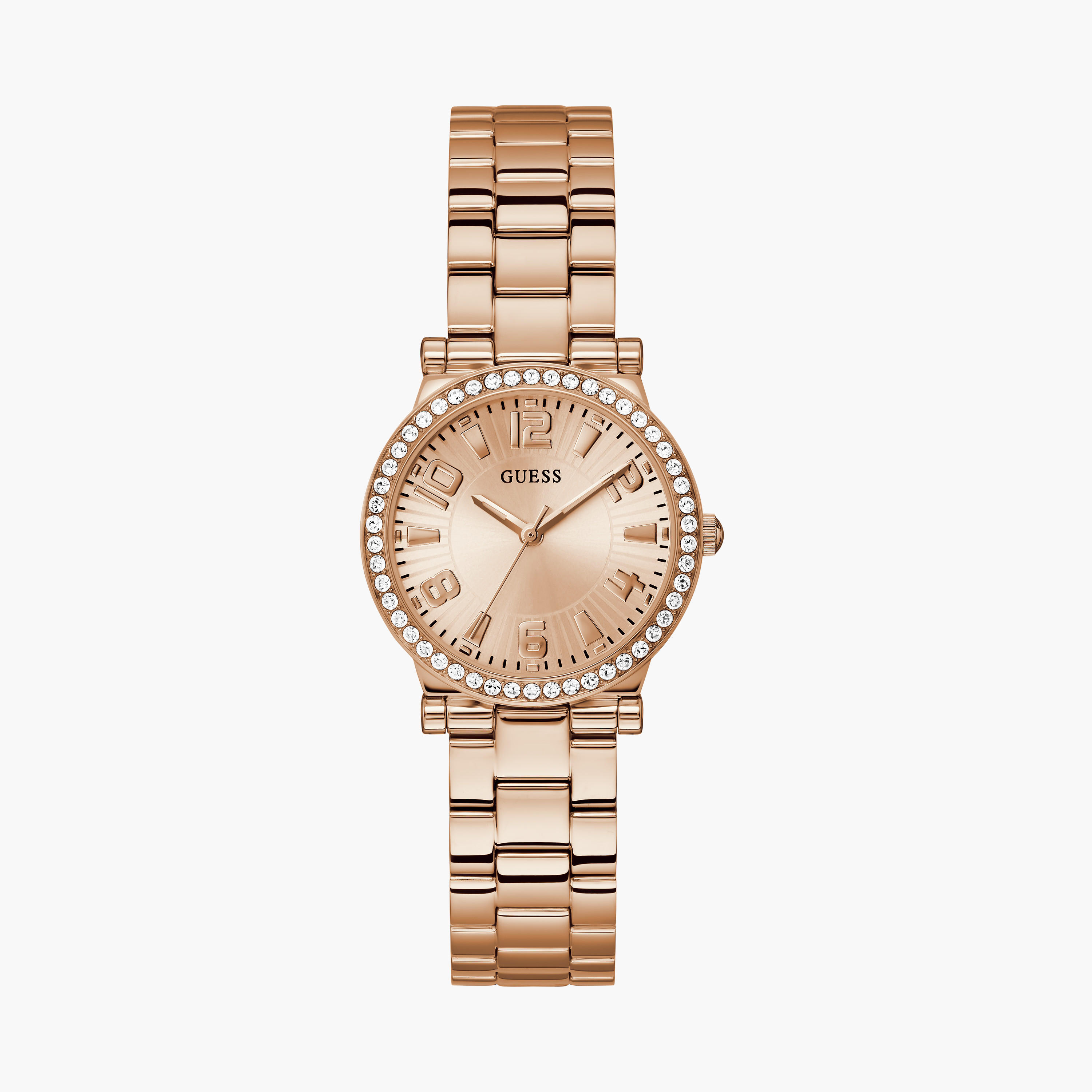 Guess Women's 32 MM Gold Analog Stainless Steel Watch GW0686L3-women-watchesandjewellery-watches-image-1