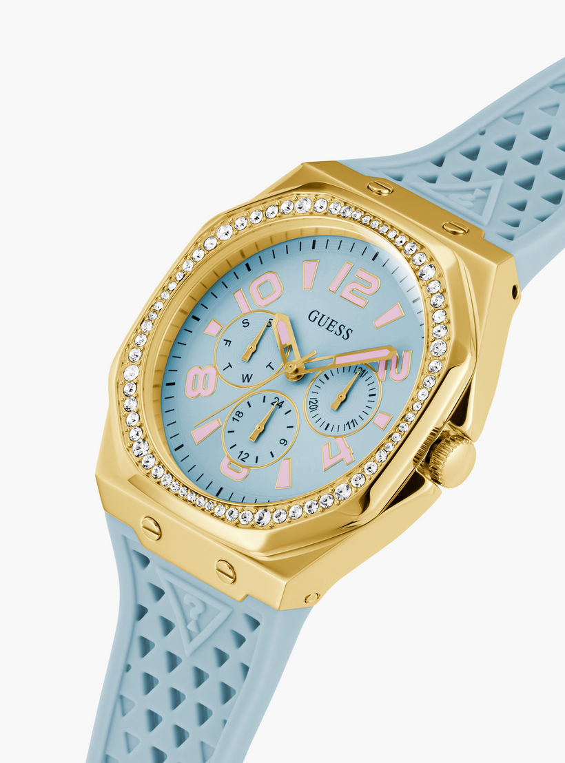 Guess Women's 40 MM Blue Chronograph Watch GW0694L1-women-watchesandjewellery-watches-image-4