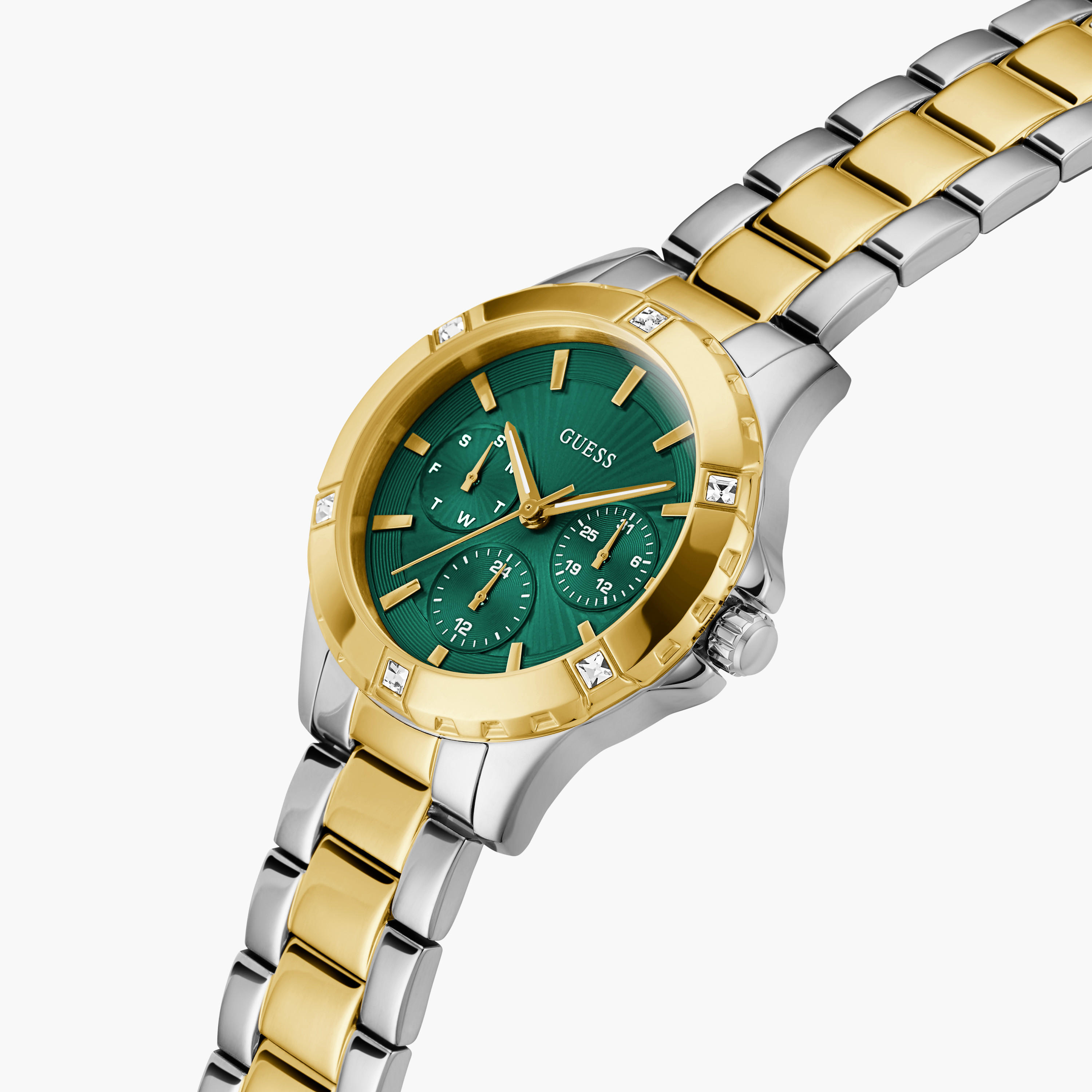 غيس- ساعة نسائية كرونوغراف مقاس 35 ملم ستانلس ستيلGW0723L1-women-watchesandjewellery-watches-image-4