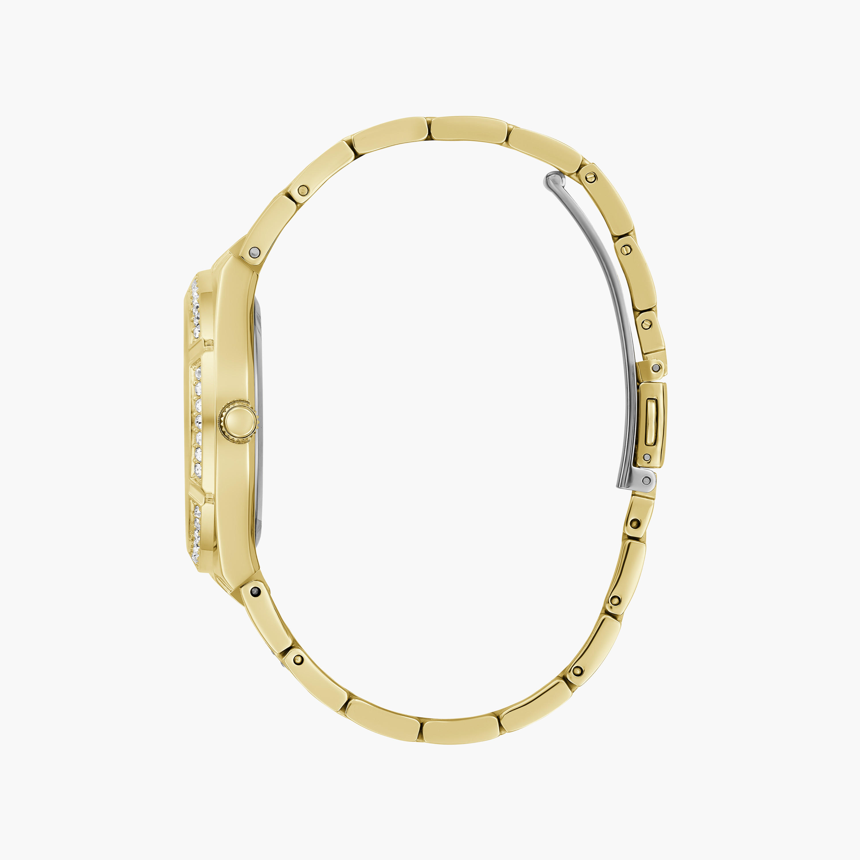 Guess Women's 36 MM Gold Analog Stainless Steel Watch GW0604L2-women-watchesandjewellery-watches-image-2