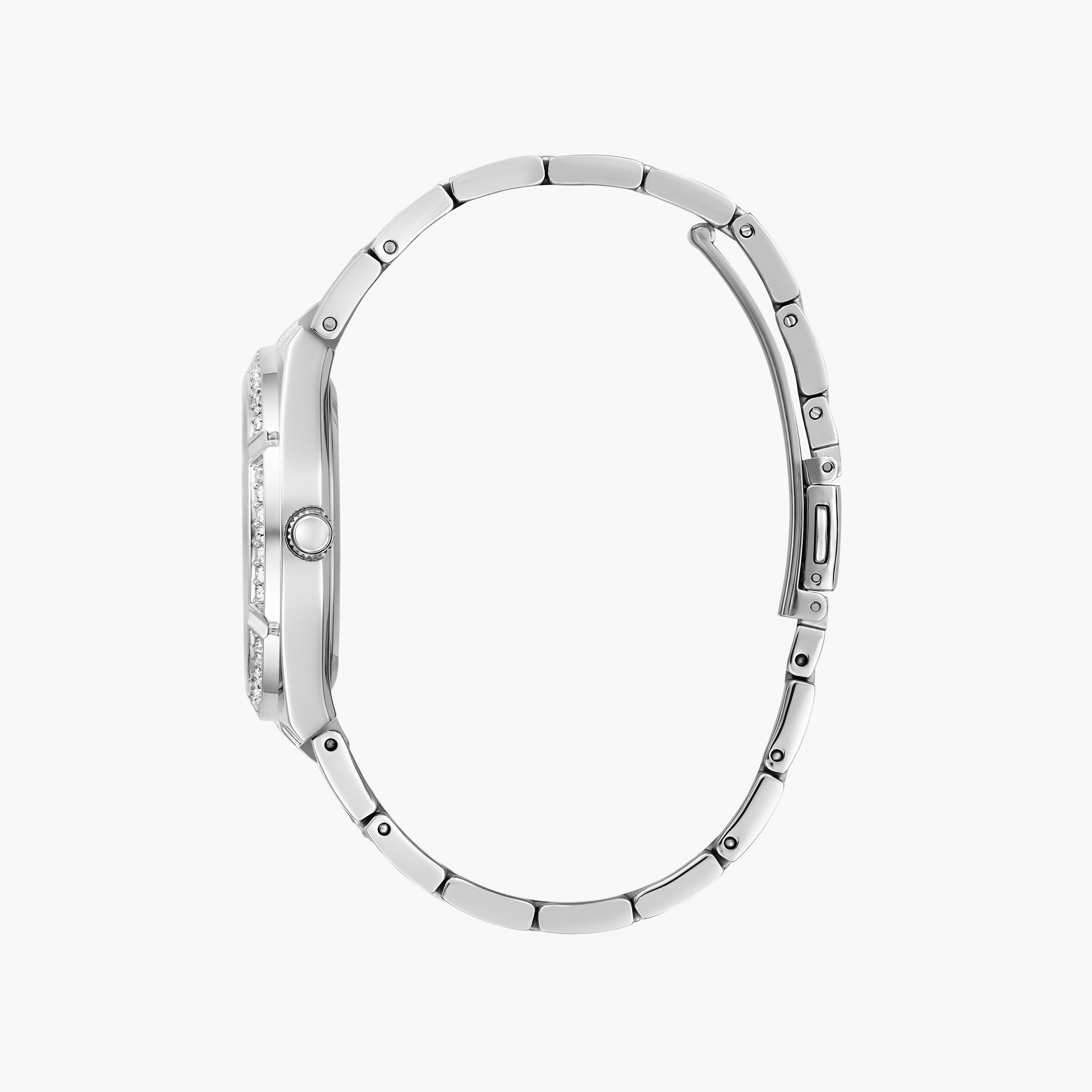 Guess Women's 36 MM Silver Analog Stainless Steel Watch GW0604L1-women-watchesandjewellery-watches-image-2