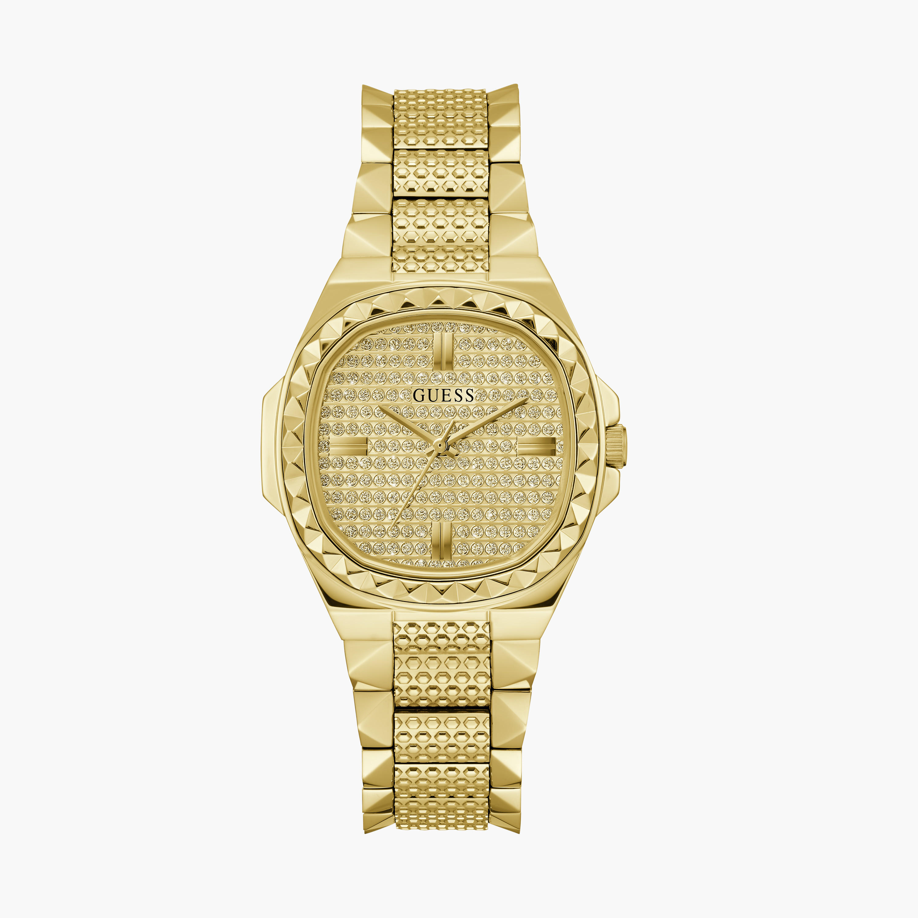 Guess Women's 36 MM Gold Analog Stainless Steel Watch GW0601L1-women-watchesandjewellery-watches-image-1