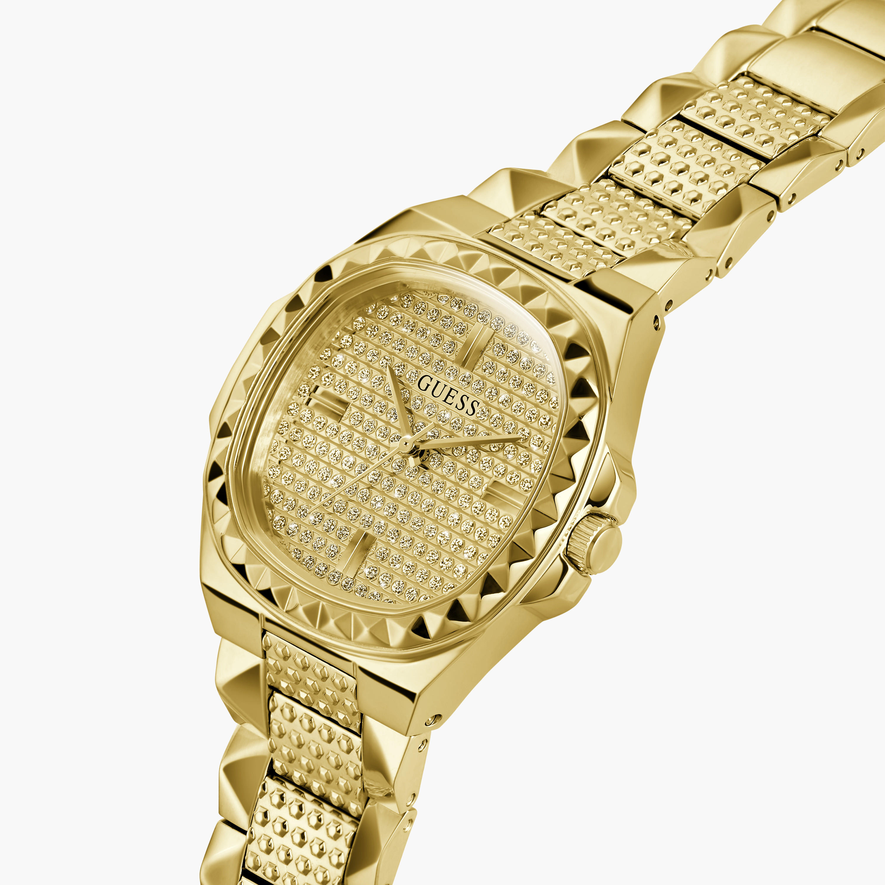 Guess Women's 36 MM Gold Analog Stainless Steel Watch GW0601L1-women-watchesandjewellery-watches-image-4