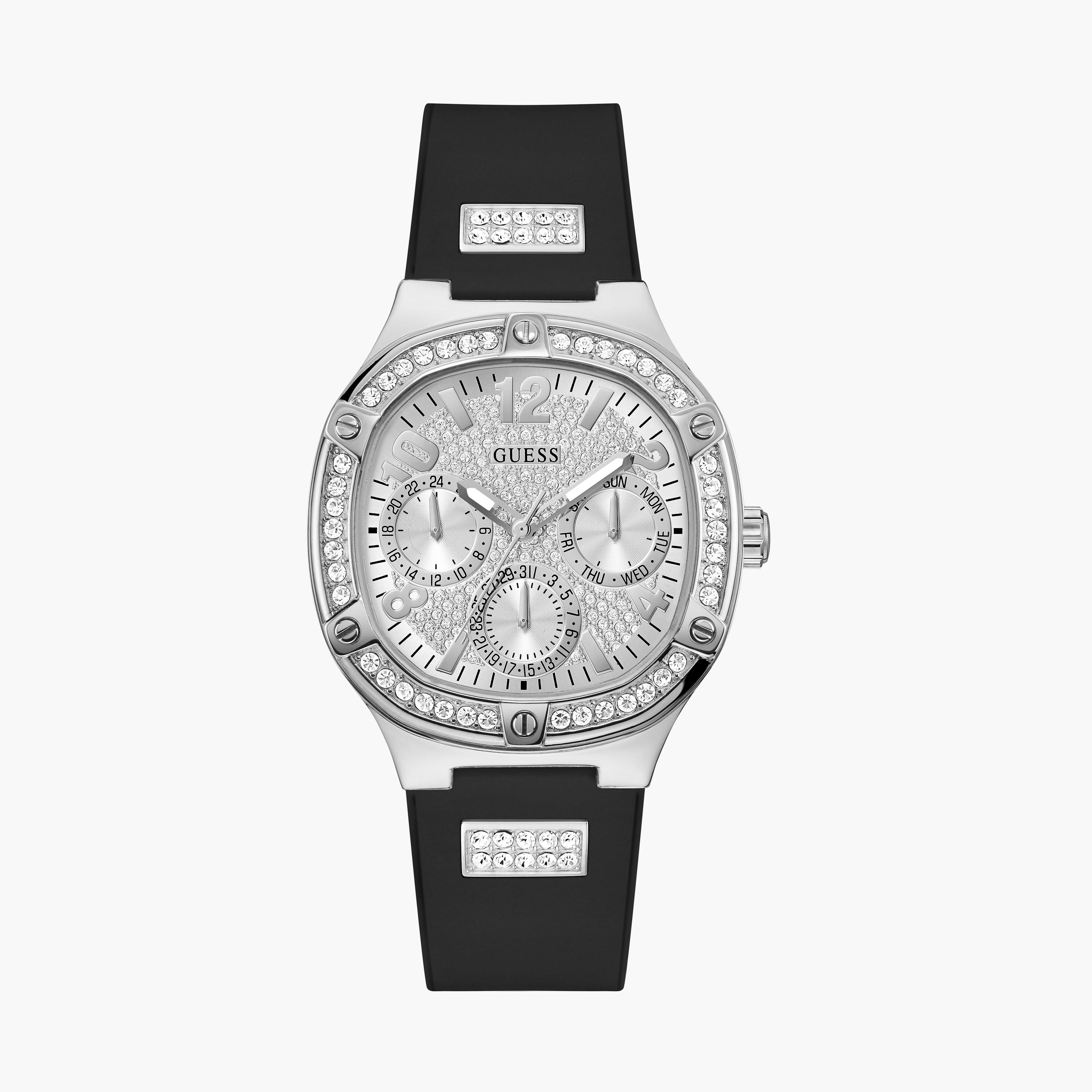 Guess Women's 40 MM Black Chronograph Watch GW0619L1-women-watchesandjewellery-watches-image-1