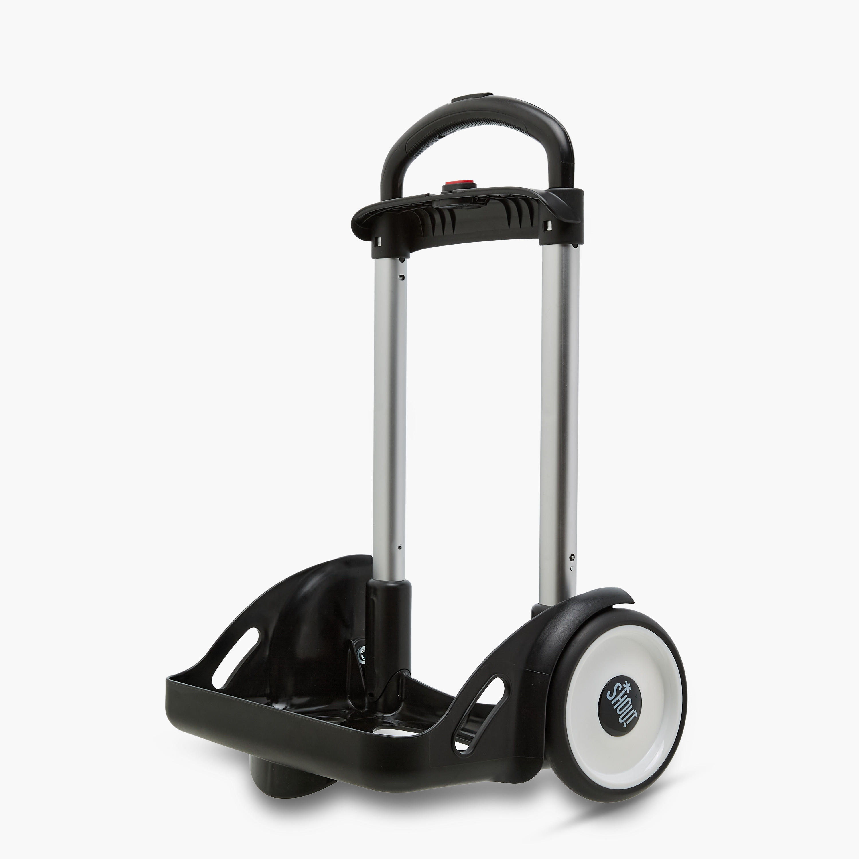 SHOUT Solid Trolley Bag for Kids 5-13+ Years with Retractable Handle -school-bagsandbackpacks-trolleybags-image-5