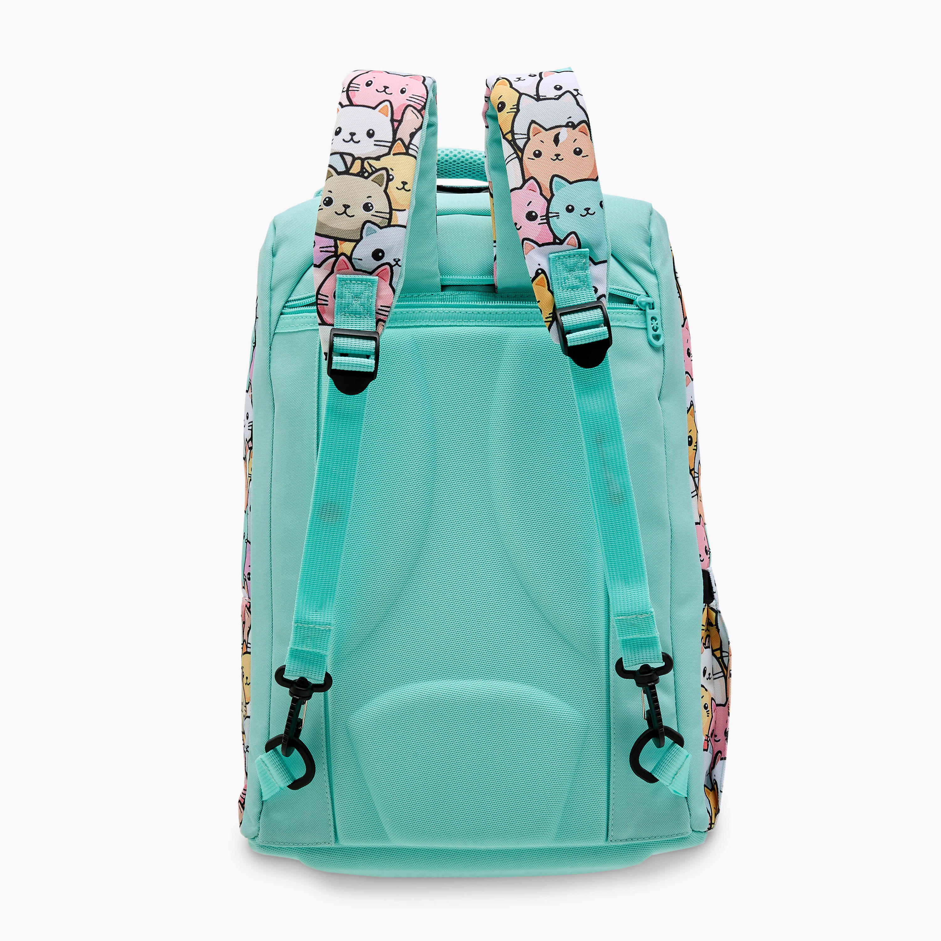 شنطة ظهر 3 أقسام بحمالات قابلة للتعديل وسحاب إغلاق وطبعات من شوت - 32x20x45 سم-school-bagsandbackpacks-backpacks-image-5