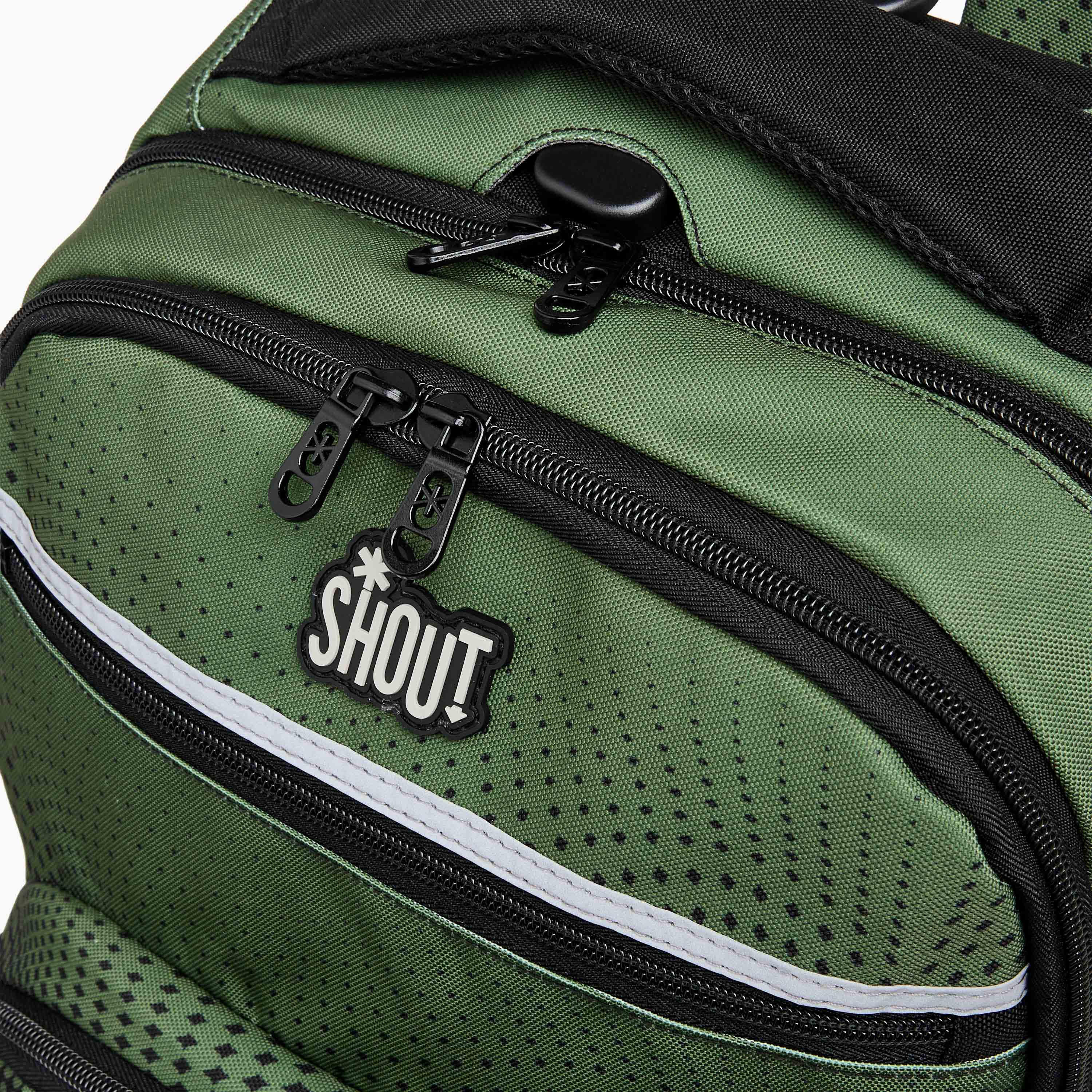 SHOUT Printed Backpack with Zip Closure and Adjustable Strap - 32x20x45 cm-school-bagsandbackpacks-backpacks-image-6