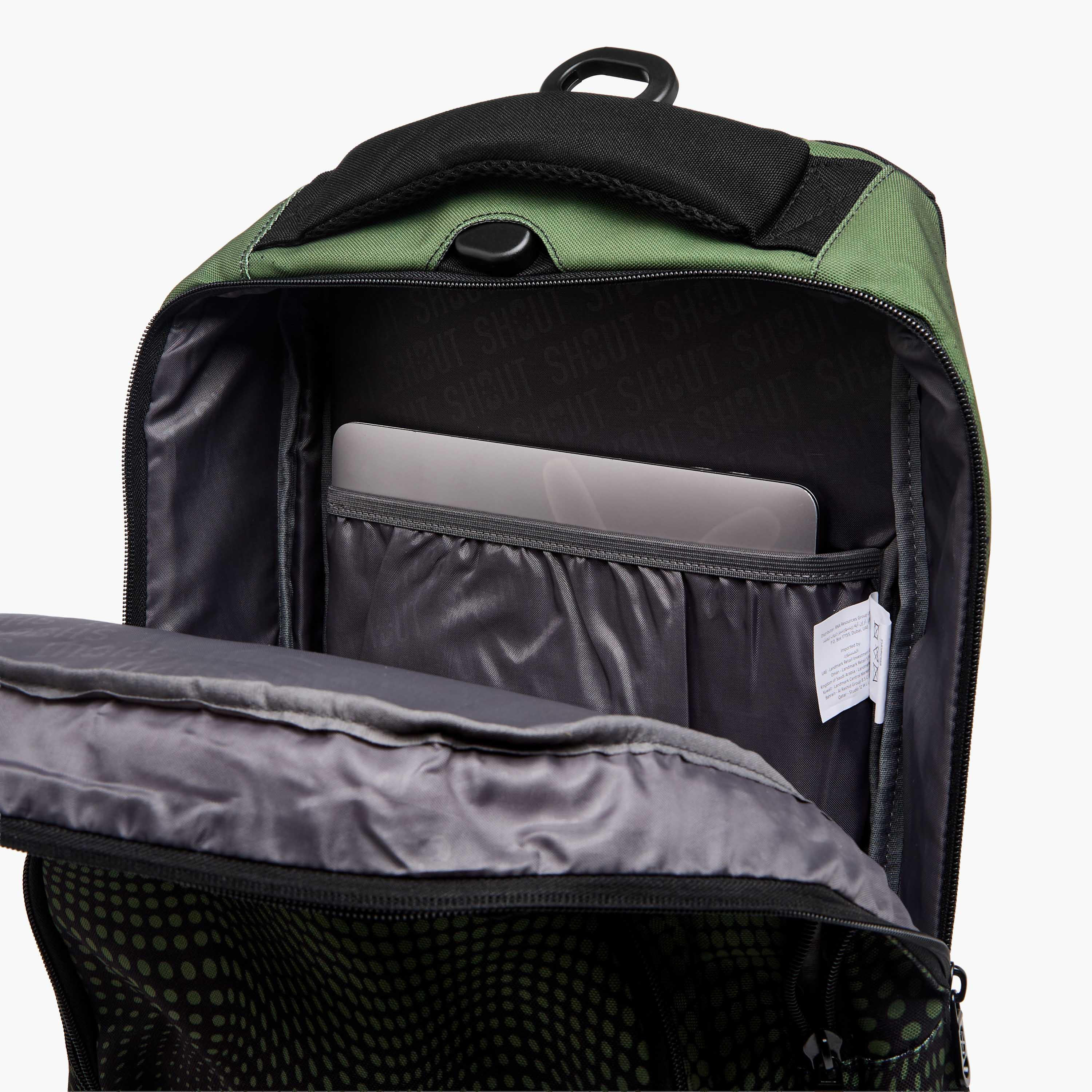 SHOUT Printed Backpack with Zip Closure and Adjustable Strap - 32x20x45 cm-school-bagsandbackpacks-backpacks-image-9