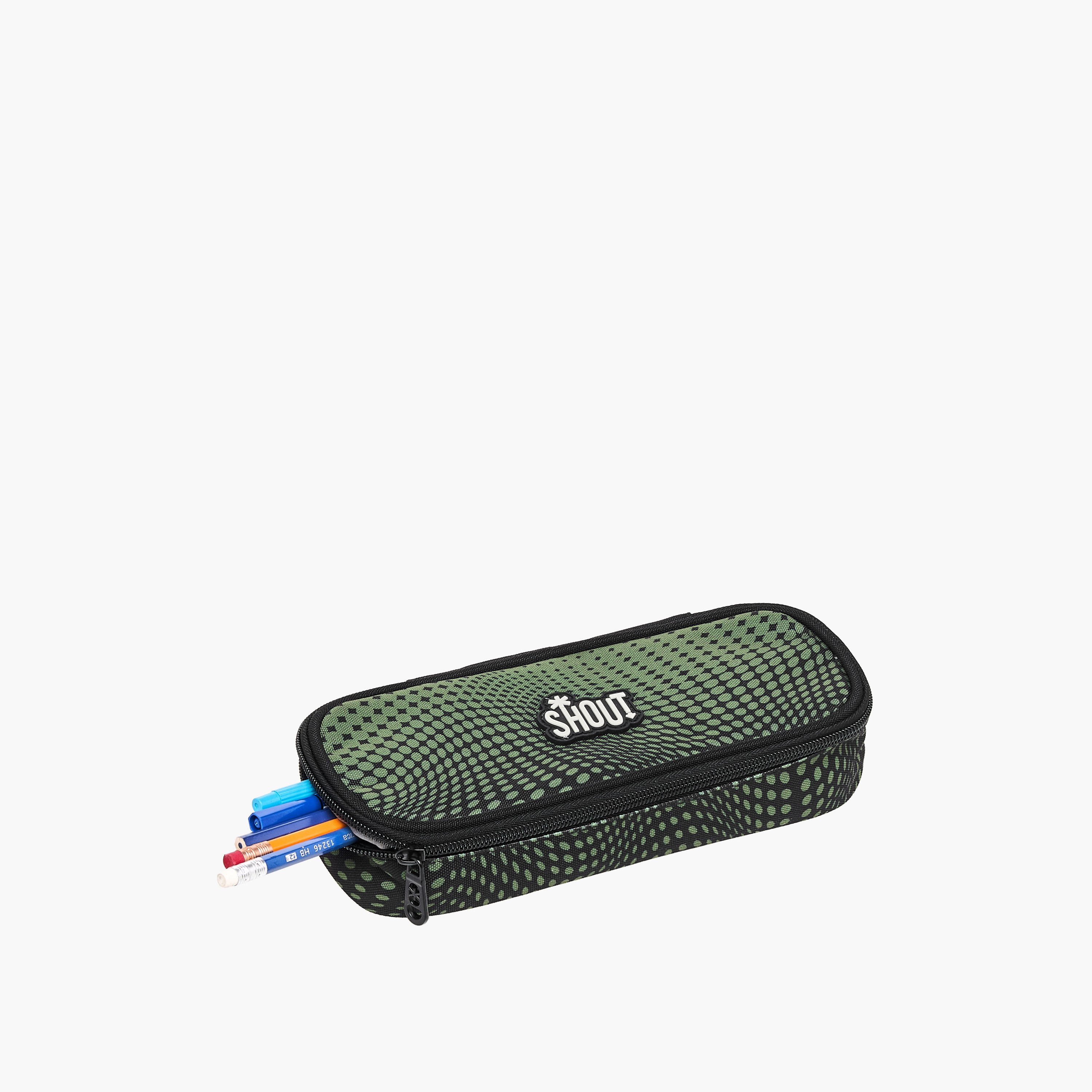 SHOUT Printed Pencil Pouch with Zip Closure-school-stationery-pencilcases-image-5