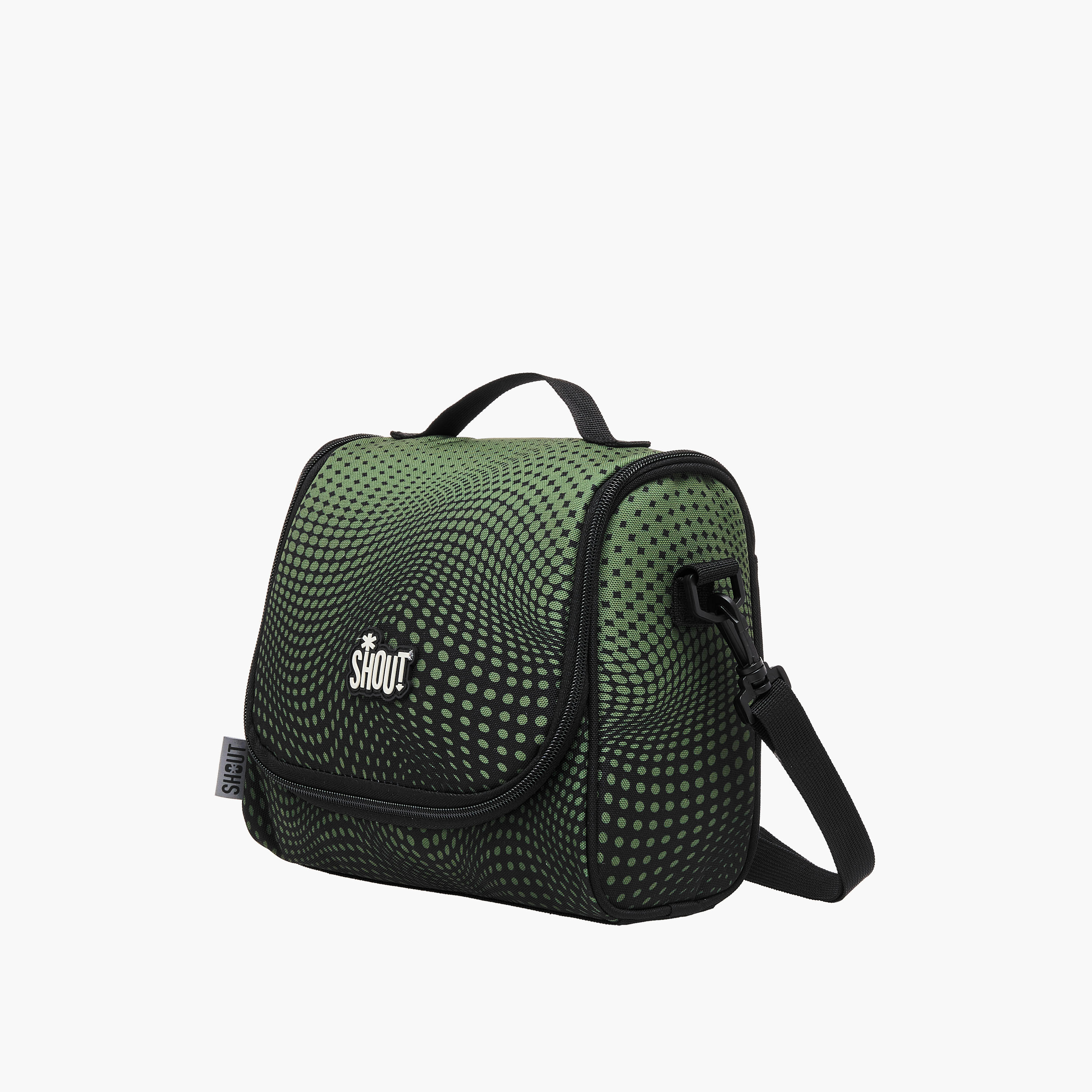 SHOUT Printed Lunch Bag with Zip Closure-school-lunchessentials-lunchbags-image-2