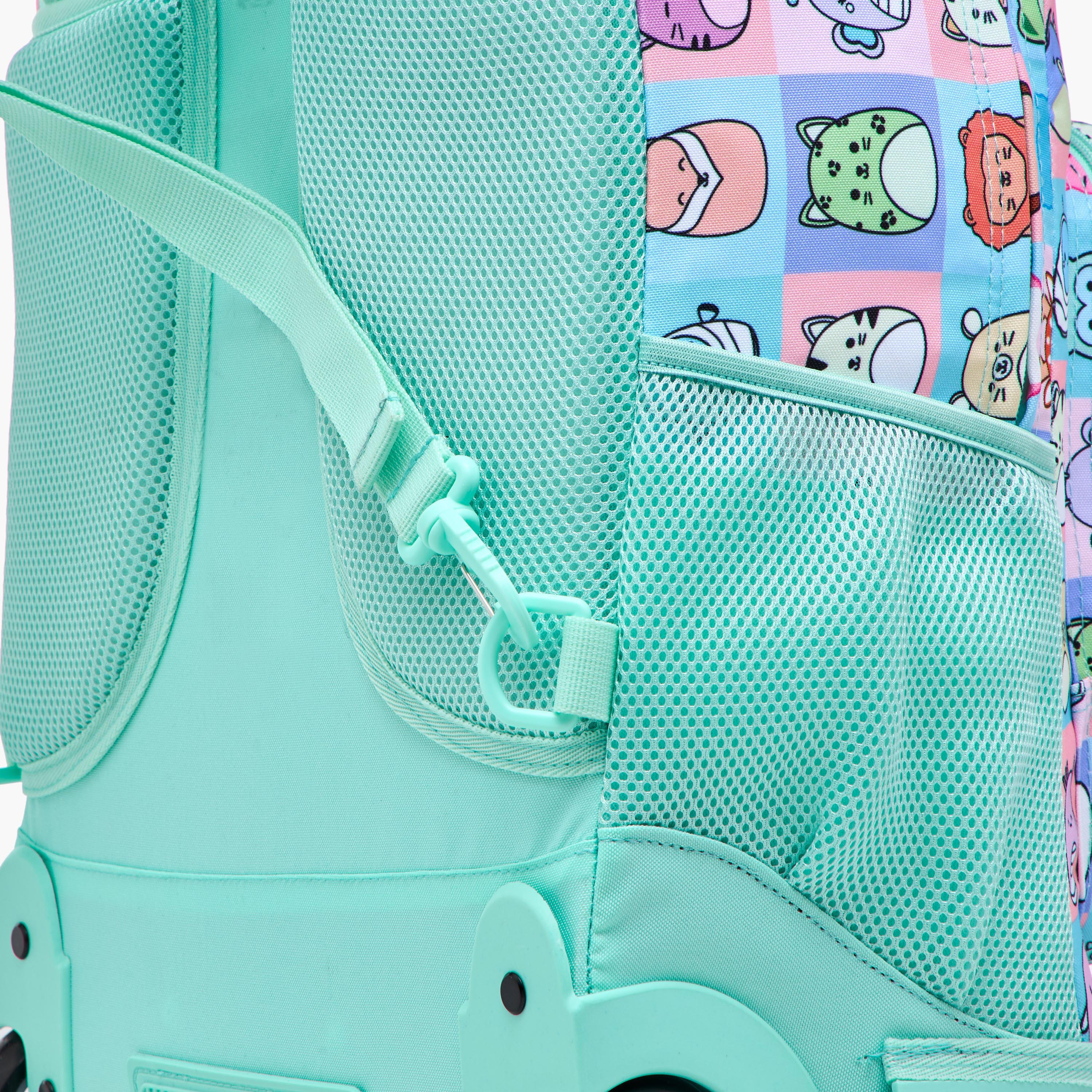 Unique-O Animal Print Trolley Bag for Girls 5-8 Years with Retractable Handle -school-bagsandbackpacks-trolleybags-image-11