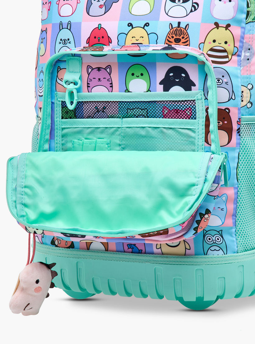 Unique-O Animal Print Trolley Bag for Girls 5-8 Years with Retractable Handle -school-bagsandbackpacks-trolleybags-image-14